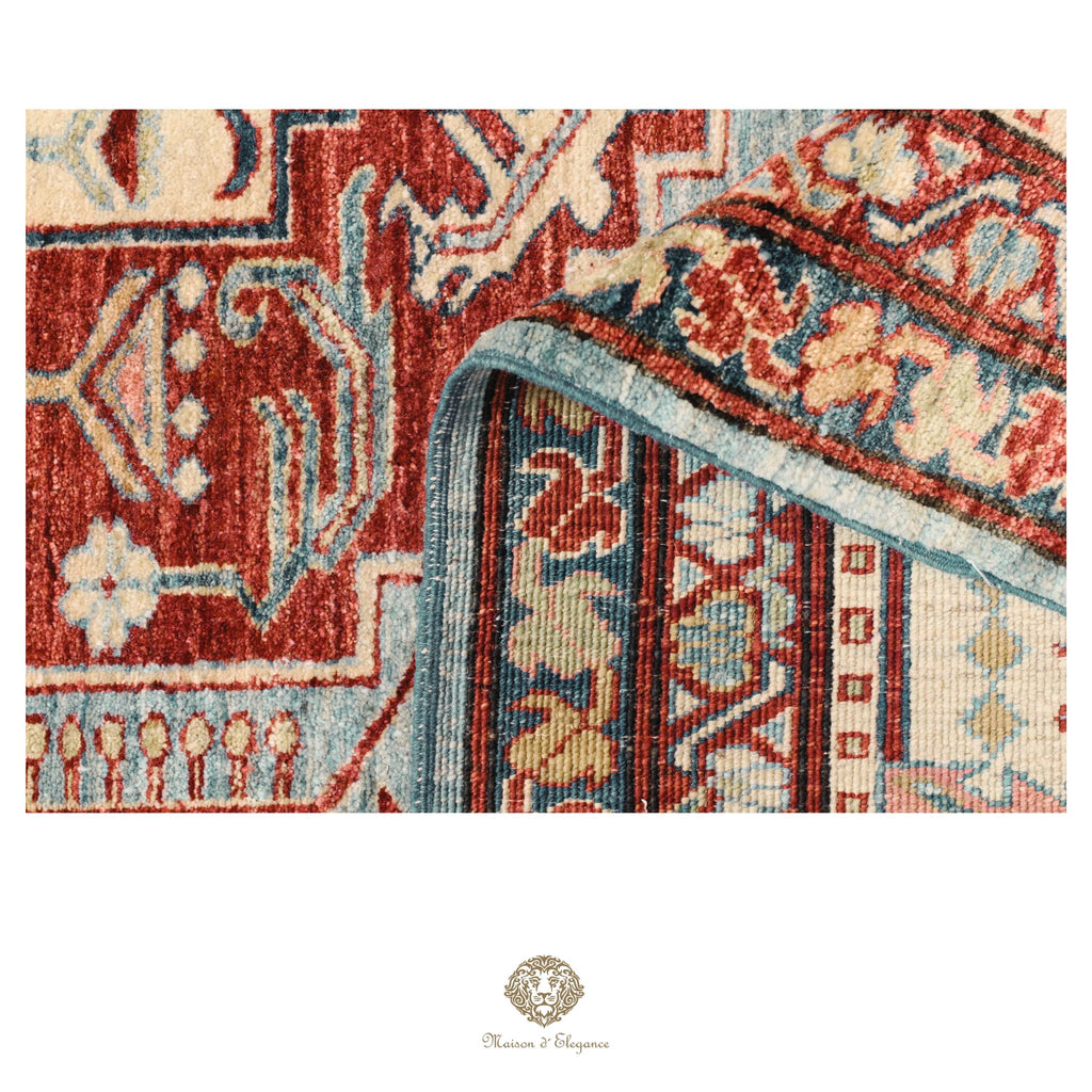 Kasak Fine Wool Rug Medallion Classic Design | Hand-knotted  239 x 335 cm