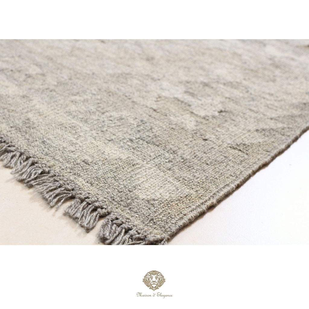 Alfombra Kilim Transicional Lana Geométrica 200 x 130 cm - Tintes Naturales
