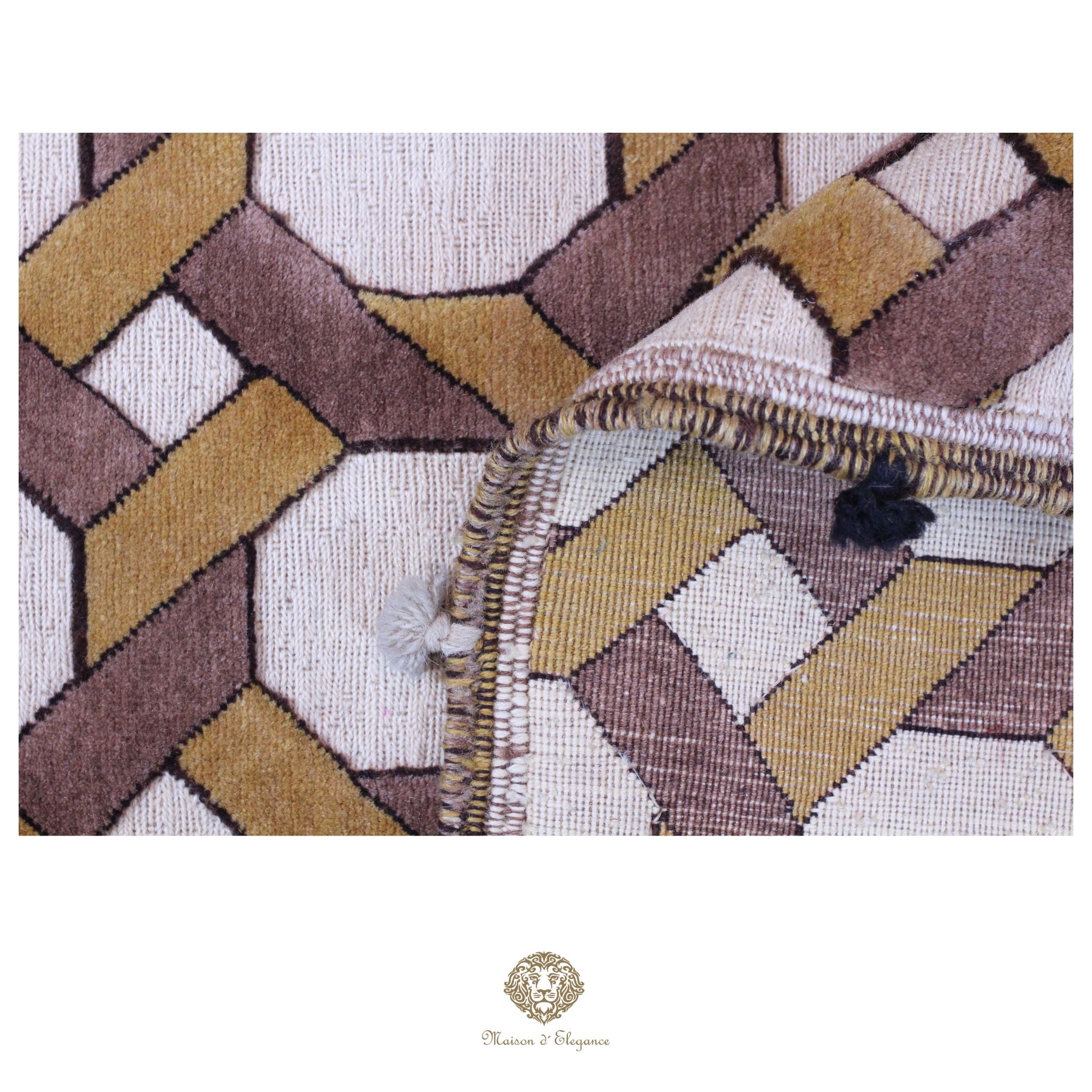 Alfombra persa Trible Fine Kashkuli con tintes naturales | Loribaft de lana hecha a mano 174 x 242 cm
