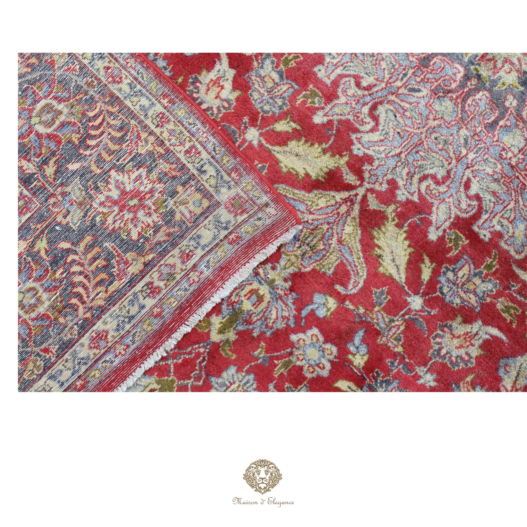 Alfombra Persa Najafabad Lana | Floral Medallón Design  Rojo 230 x 345 cm