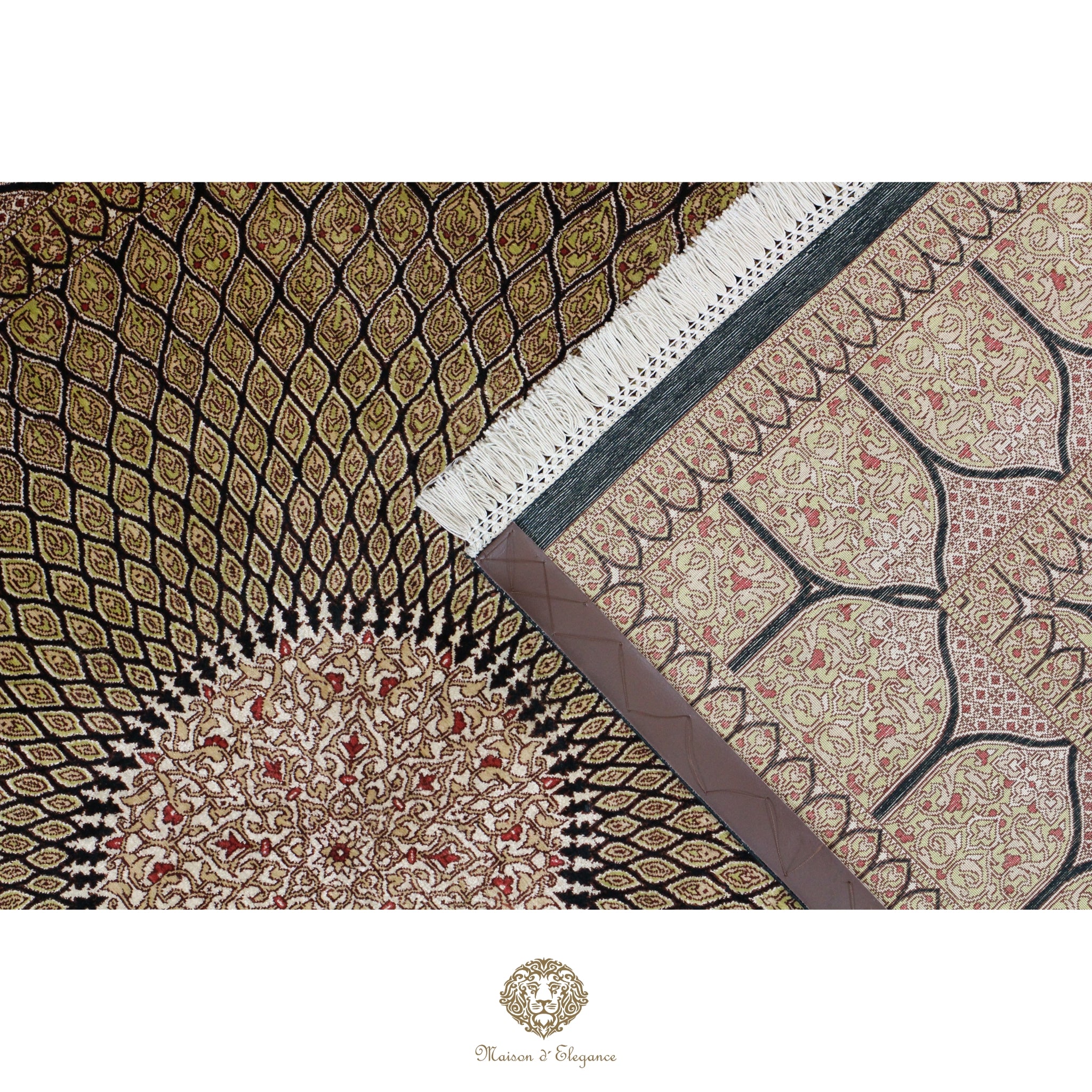 Alfombra persa exclusiva de seda pura, anudada a mano, teñida de forma natural, obra maestra de alta gama, firmada, 131x208 cm