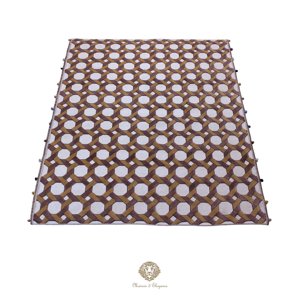 Alfombra persa Trible Fine Kashkuli con tintes naturales | Loribaft de lana hecha a mano 174 x 242 cm
