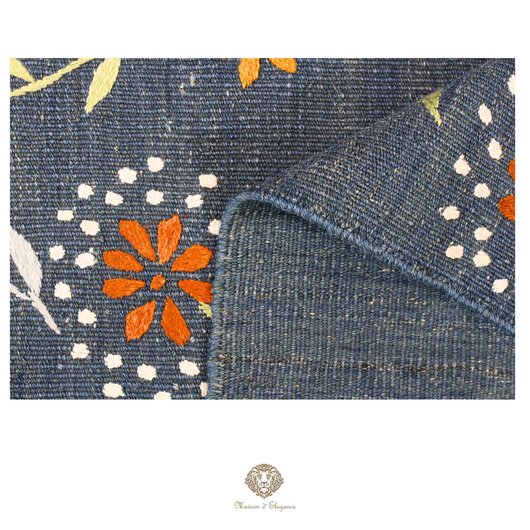 Kilim única moderna Tejido a Mano | Alfombra Plana de Lana y Seda con Tintes Naturales 170x227 m