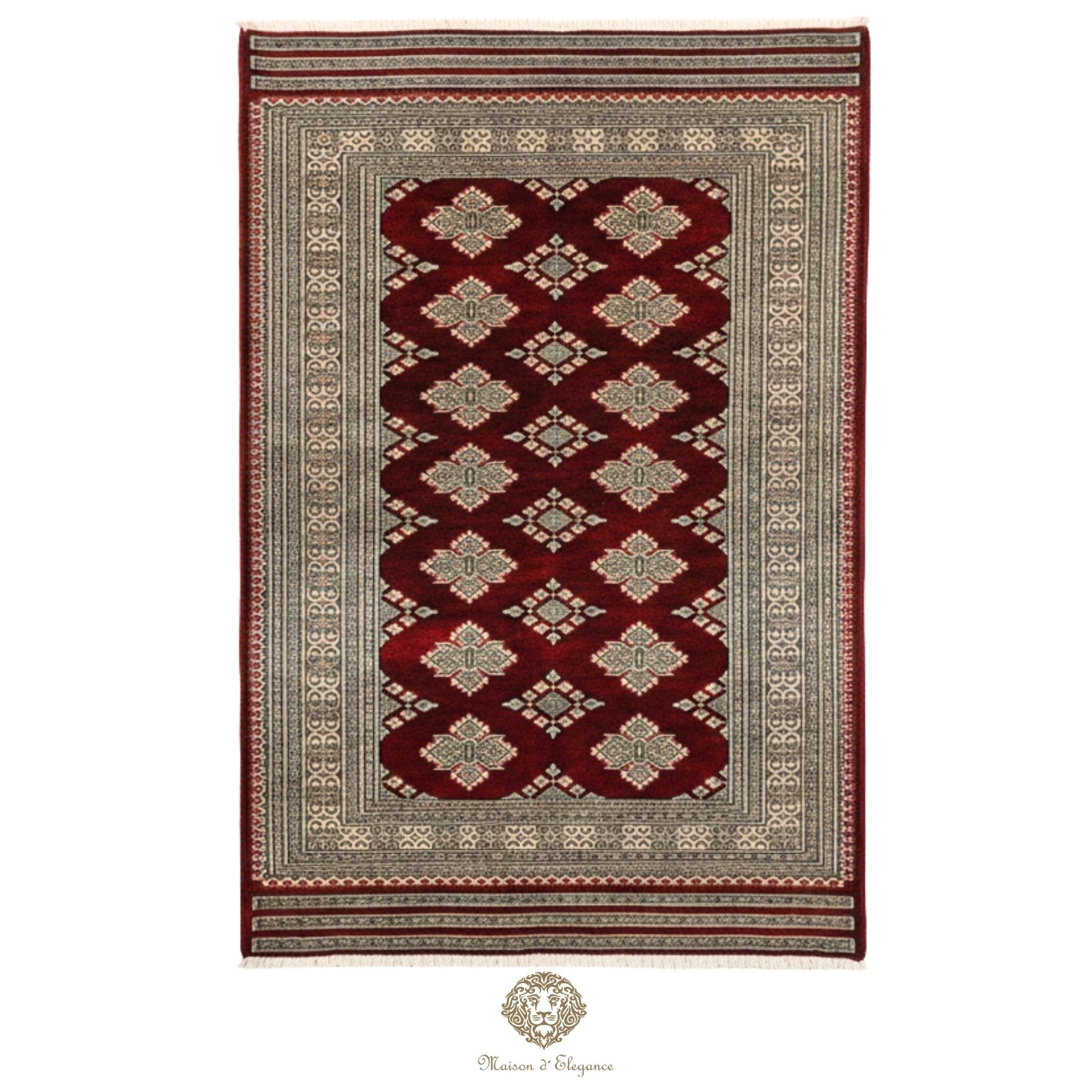 Alfombra Jaldar Lana Color Intenso Persa Tradicional 200 x 138 cm