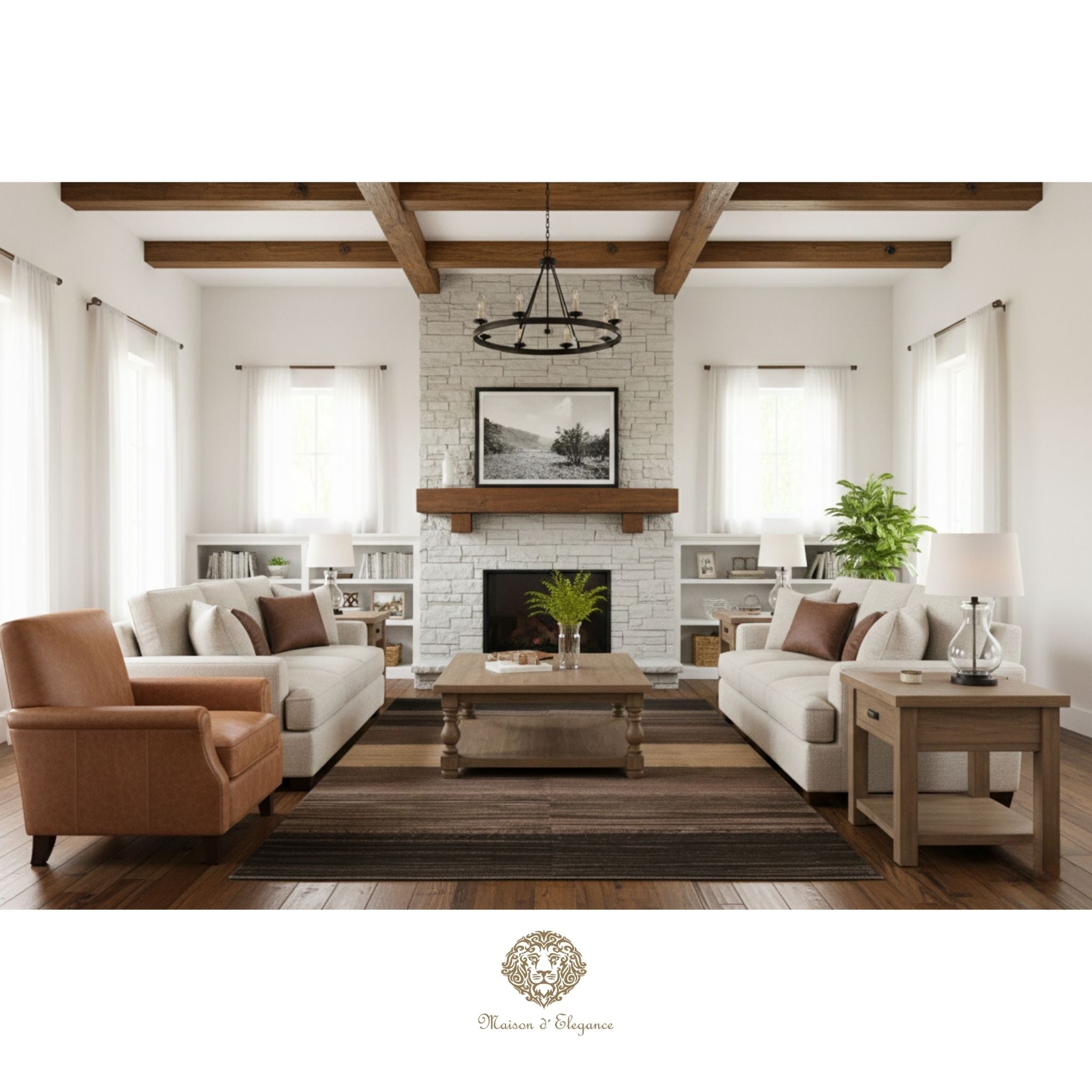 Alfombra Gabbeh Lana Rayas Degradación de Colores 242 X 153 cm