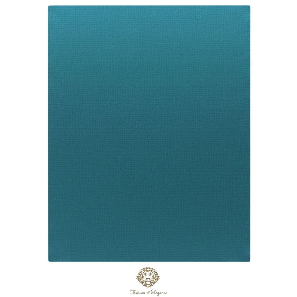 Alfombra Nemoh Refreshed Turquesa Intenso Lana 235 x 225 cm