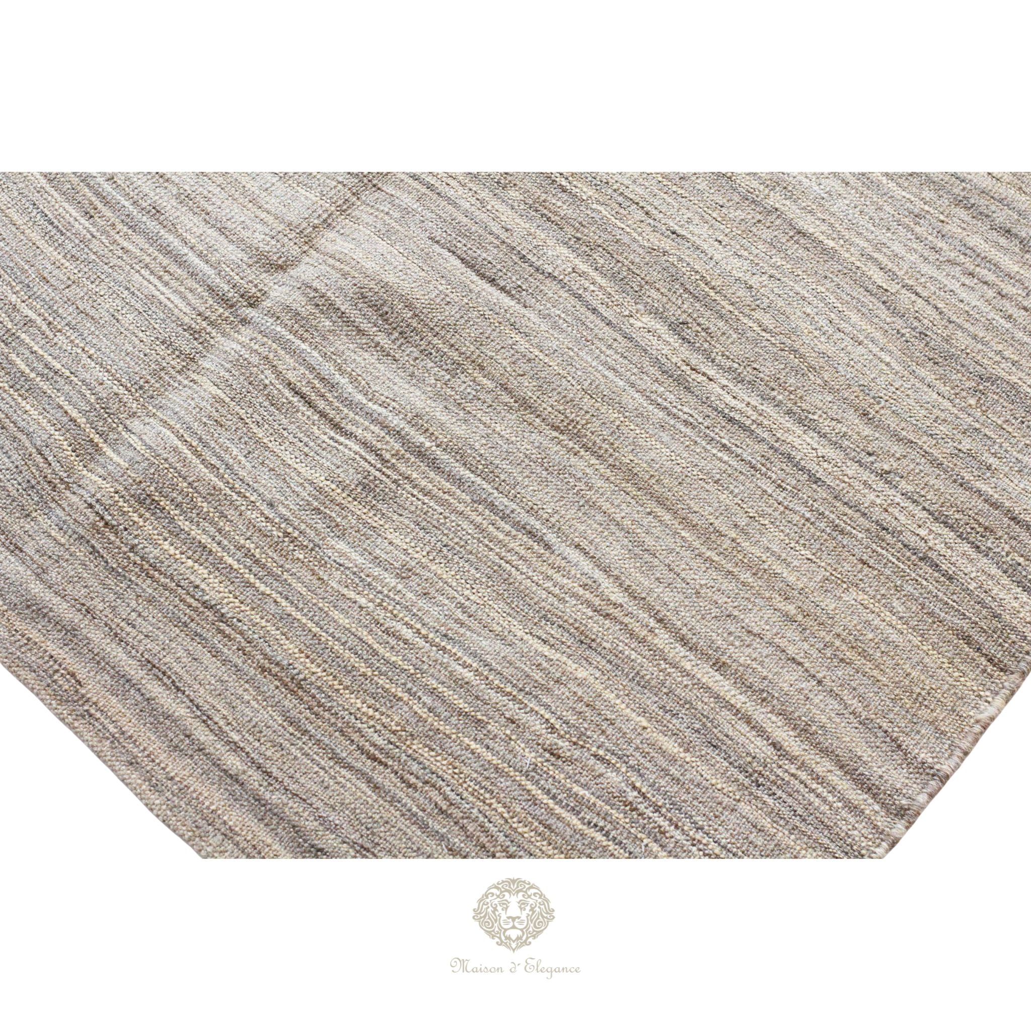 Kilim Persa Avangard Contemporáneo de Lana 268x202 cm | Diseño Pictórico