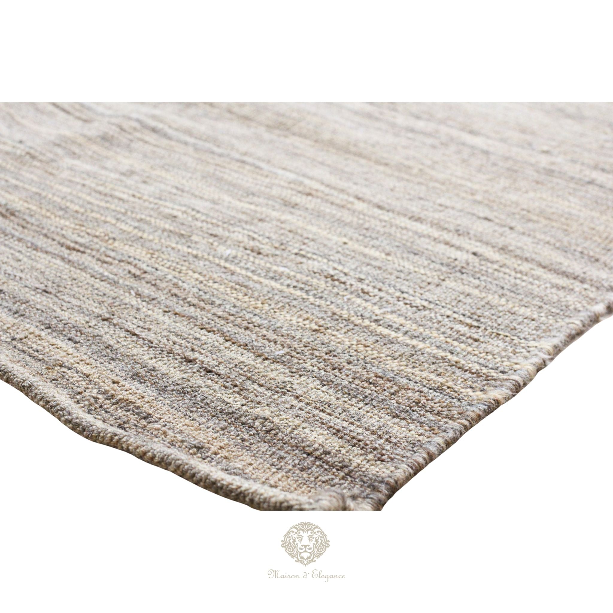 Kilim Persa Avangard Contemporáneo de Lana 268x202 cm | Diseño Pictórico
