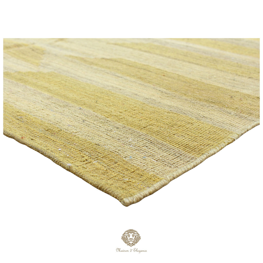 Kilim Persa Exclusivo Lana moderno | Diseño Contemporáneo Teñido Natural 238x300 cm