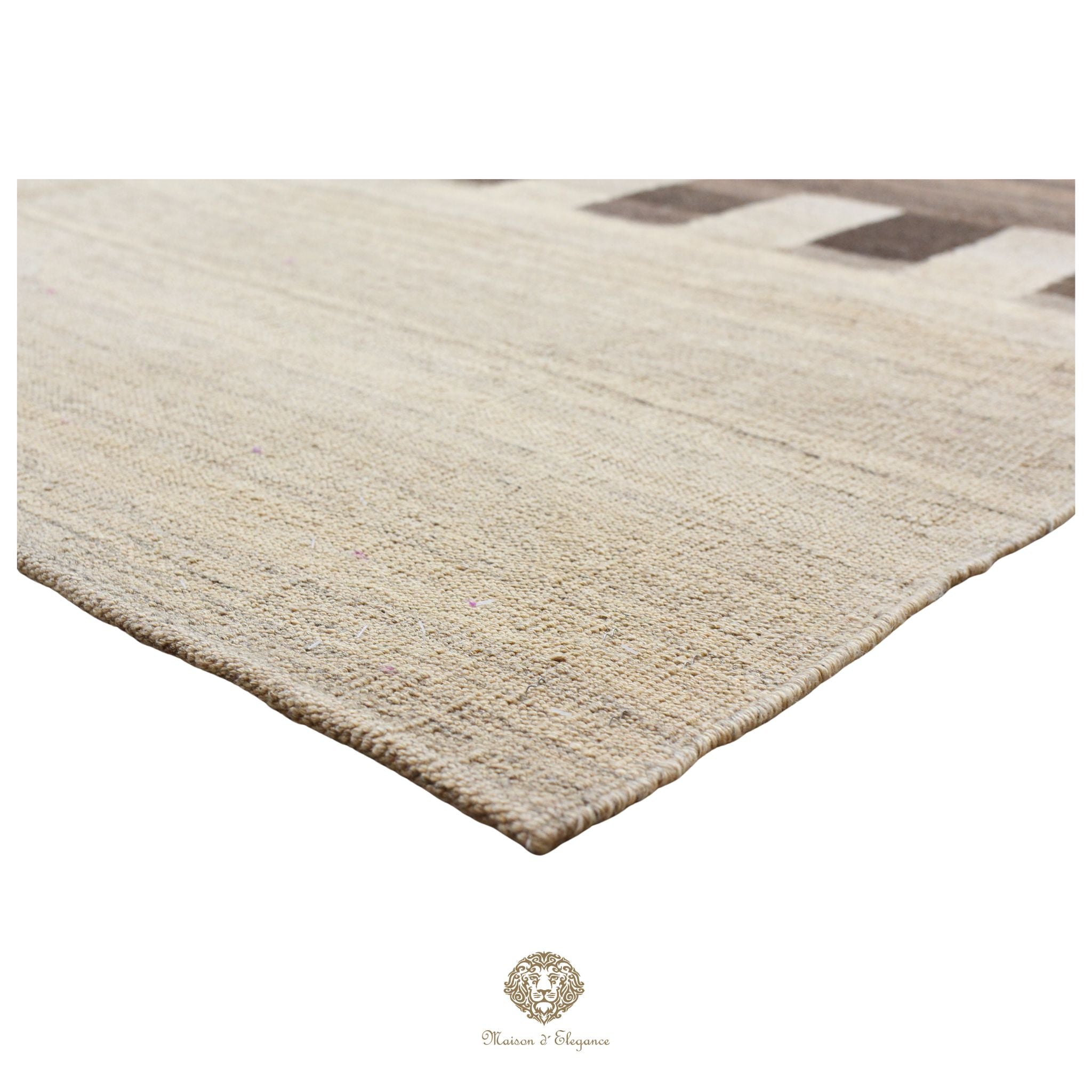 Kilim Persa Exclusivo Lana moderno | Diseño Contemporáneo Teñido Natural 172x236 cm