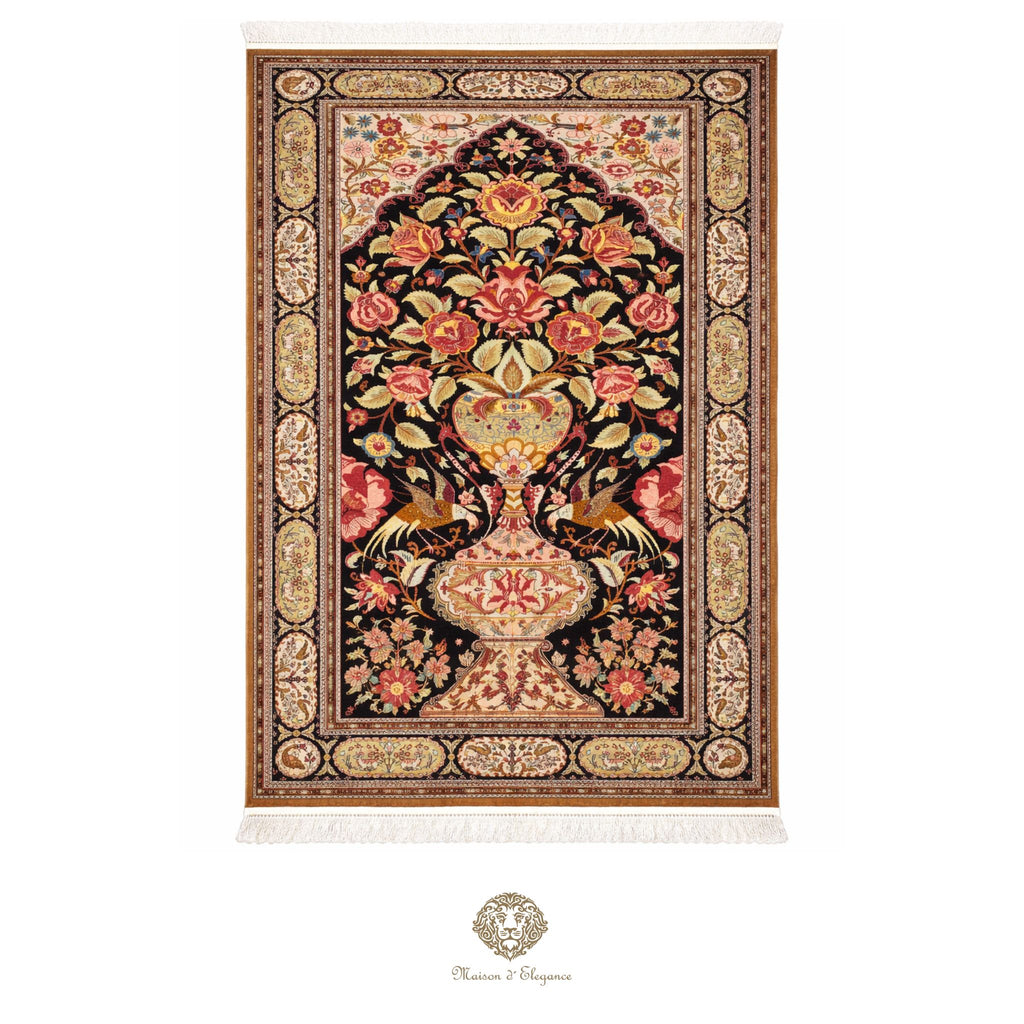 prsian silk rug