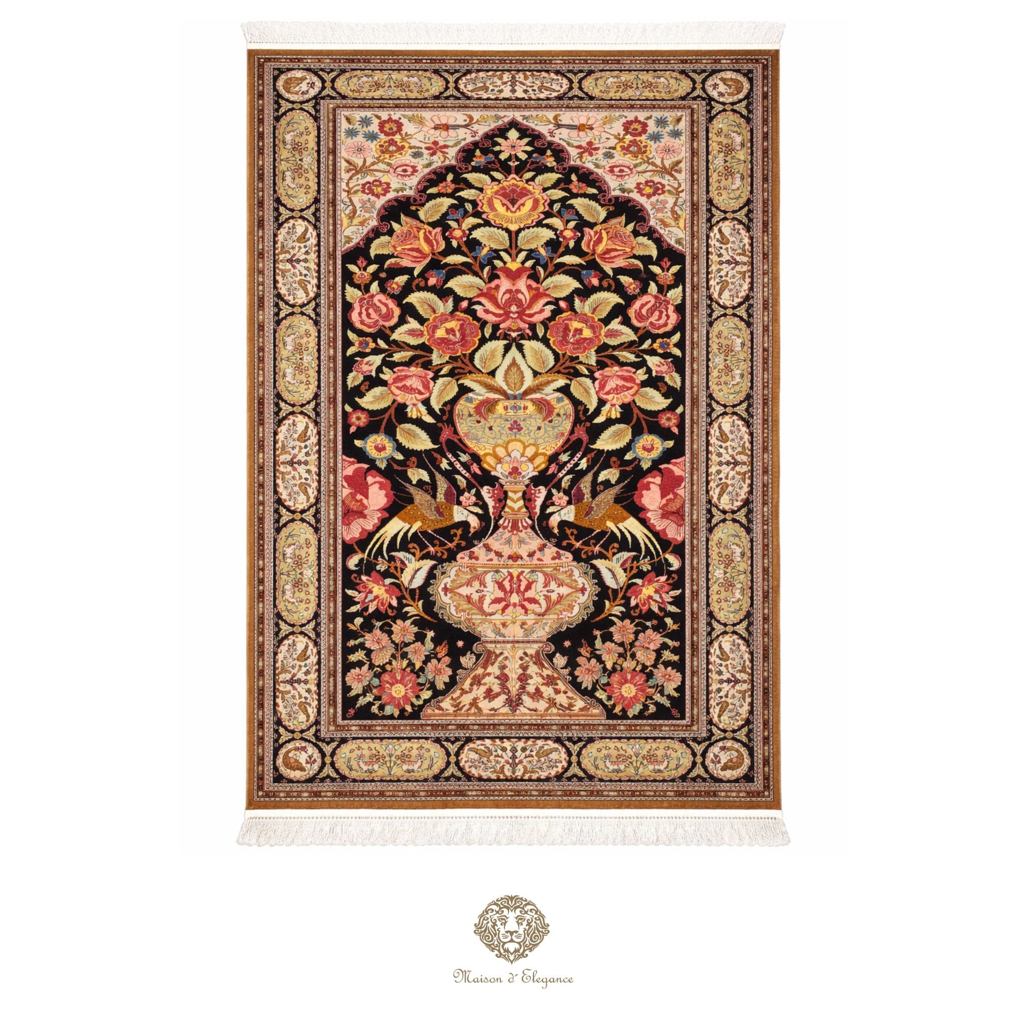 prsian silk rug
