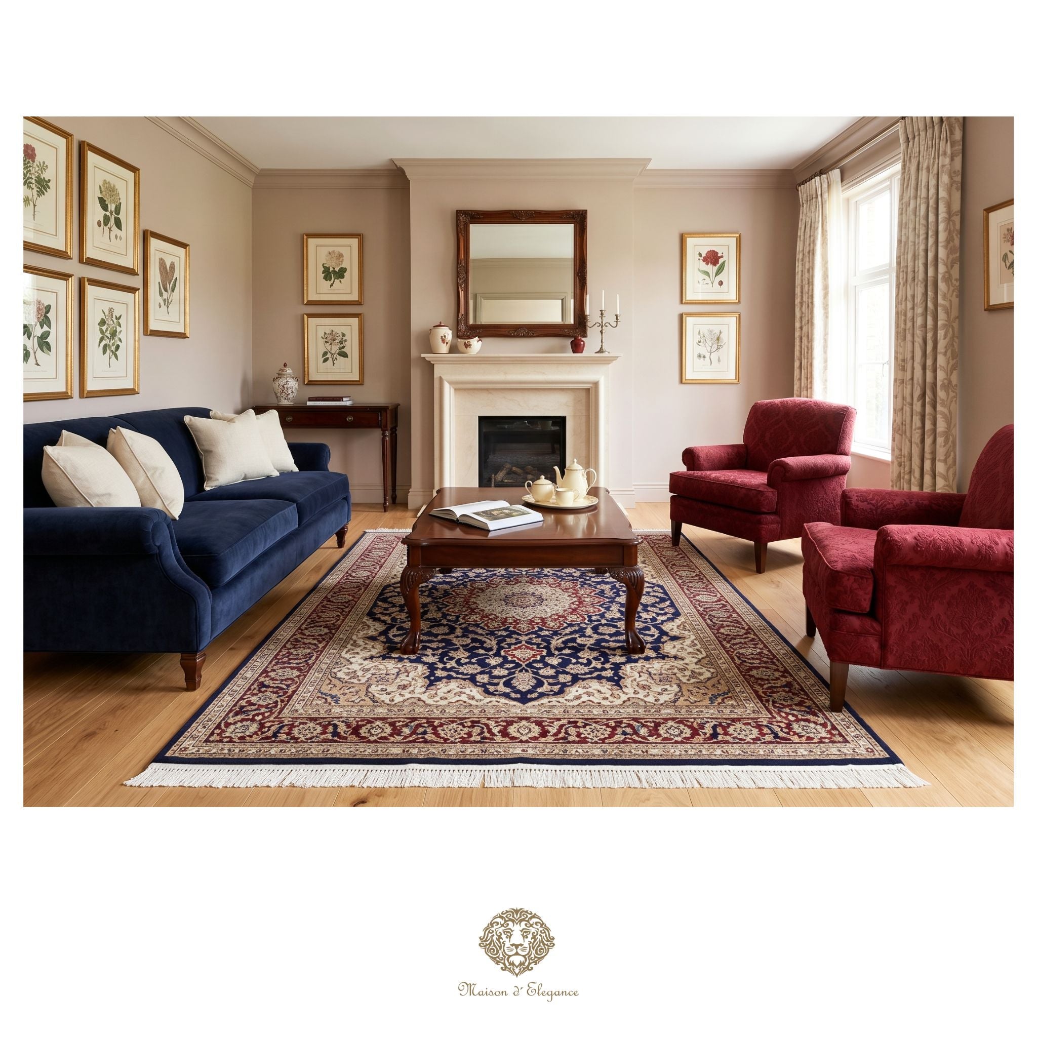 Alfombra persa exclusiva de seda pura, anudada a mano, teñida de forma natural | obra maestra de alta gama, firmada, 100 x 155 cm