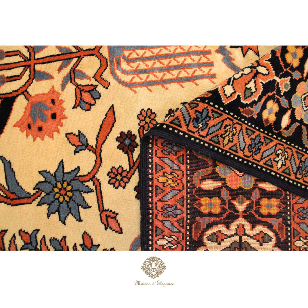 Close-up of a patterned ivory background