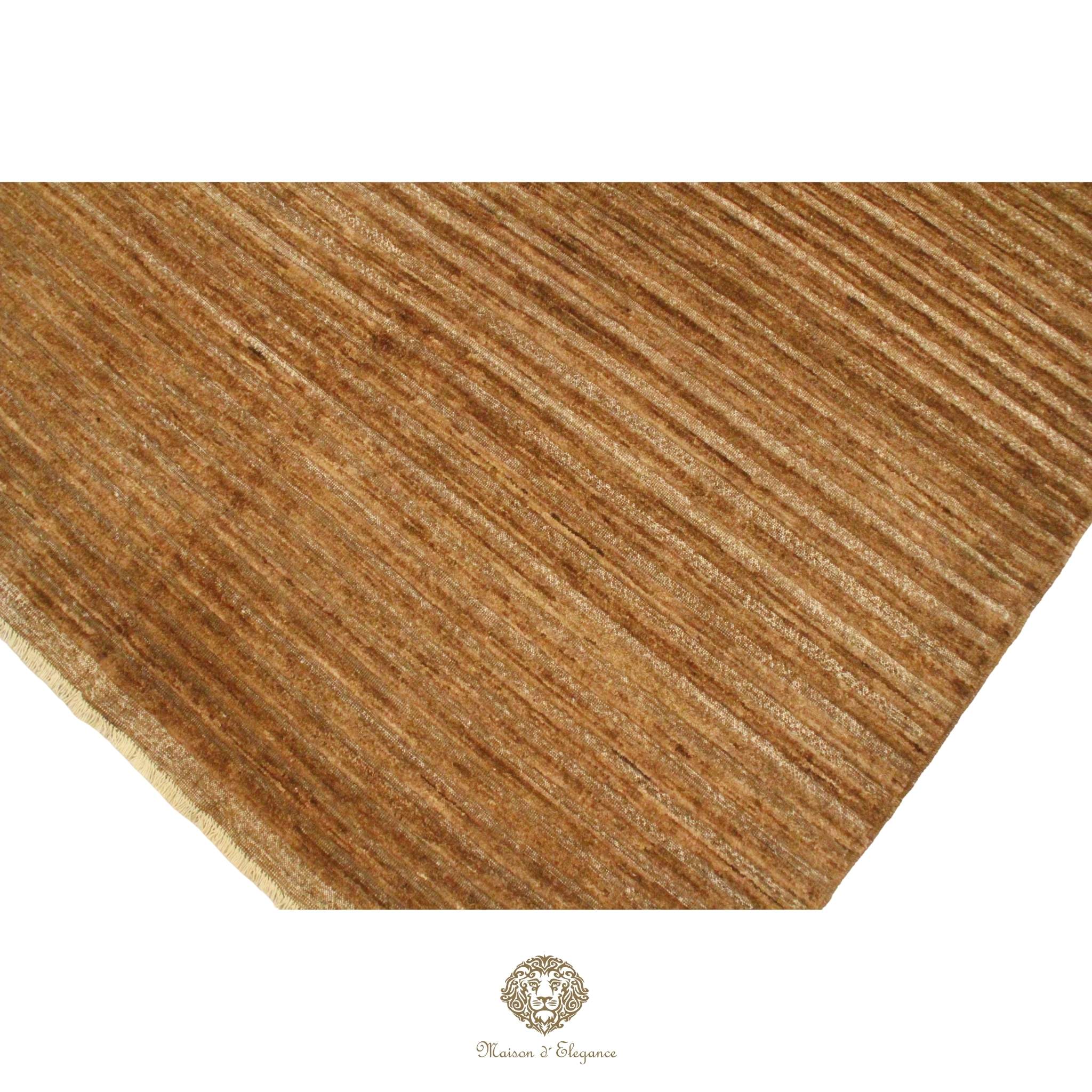 Close-up of a brown textured fabric 