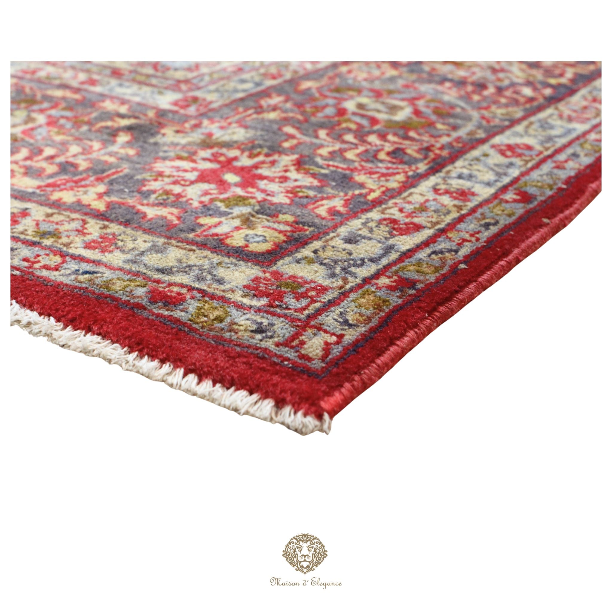 Alfombra Persa Najafabad Lana | Floral Medallón Design  Rojo 230 x 345 cm