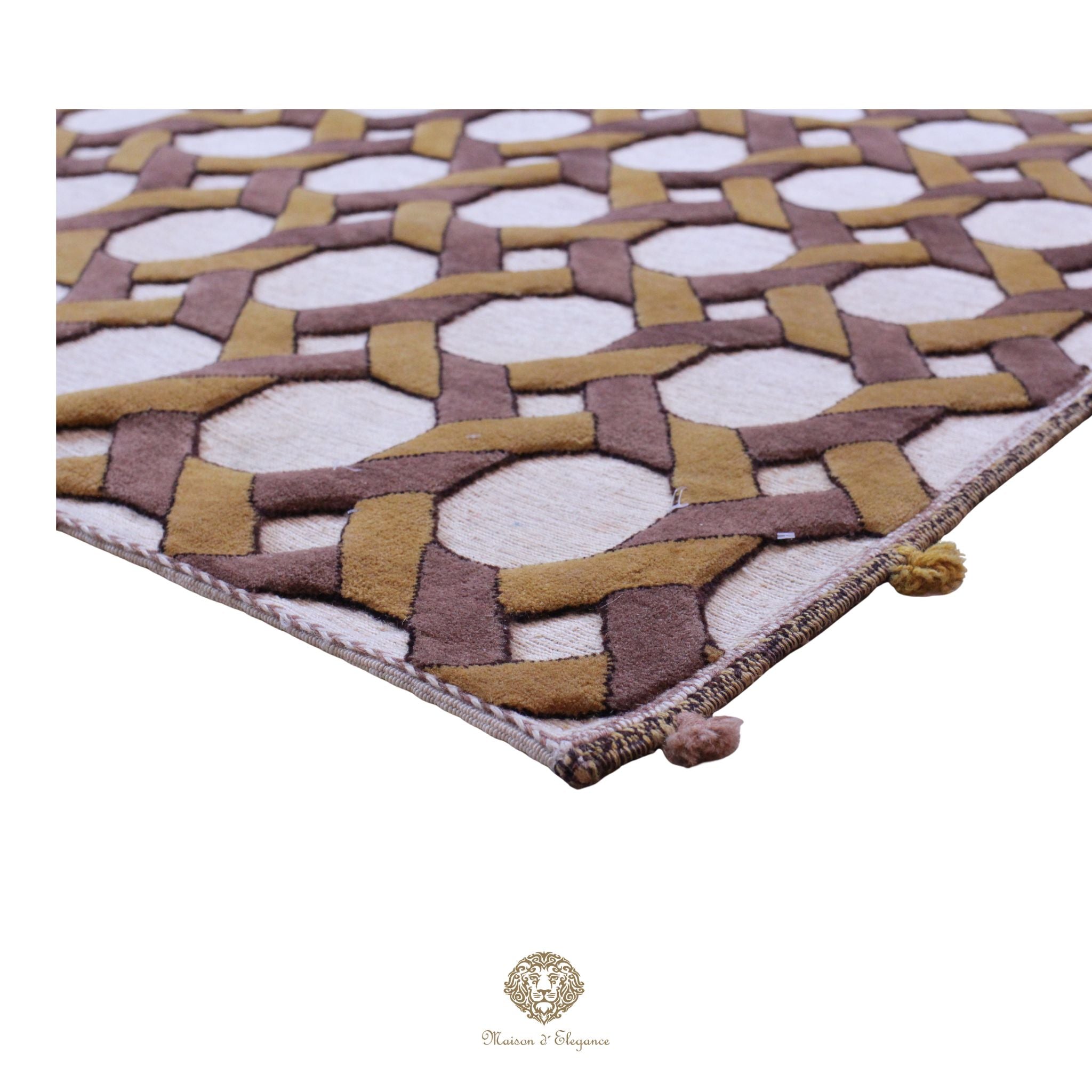 Alfombra persa Trible Fine Kashkuli con tintes naturales | Loribaft de lana hecha a mano 174 x 242 cm