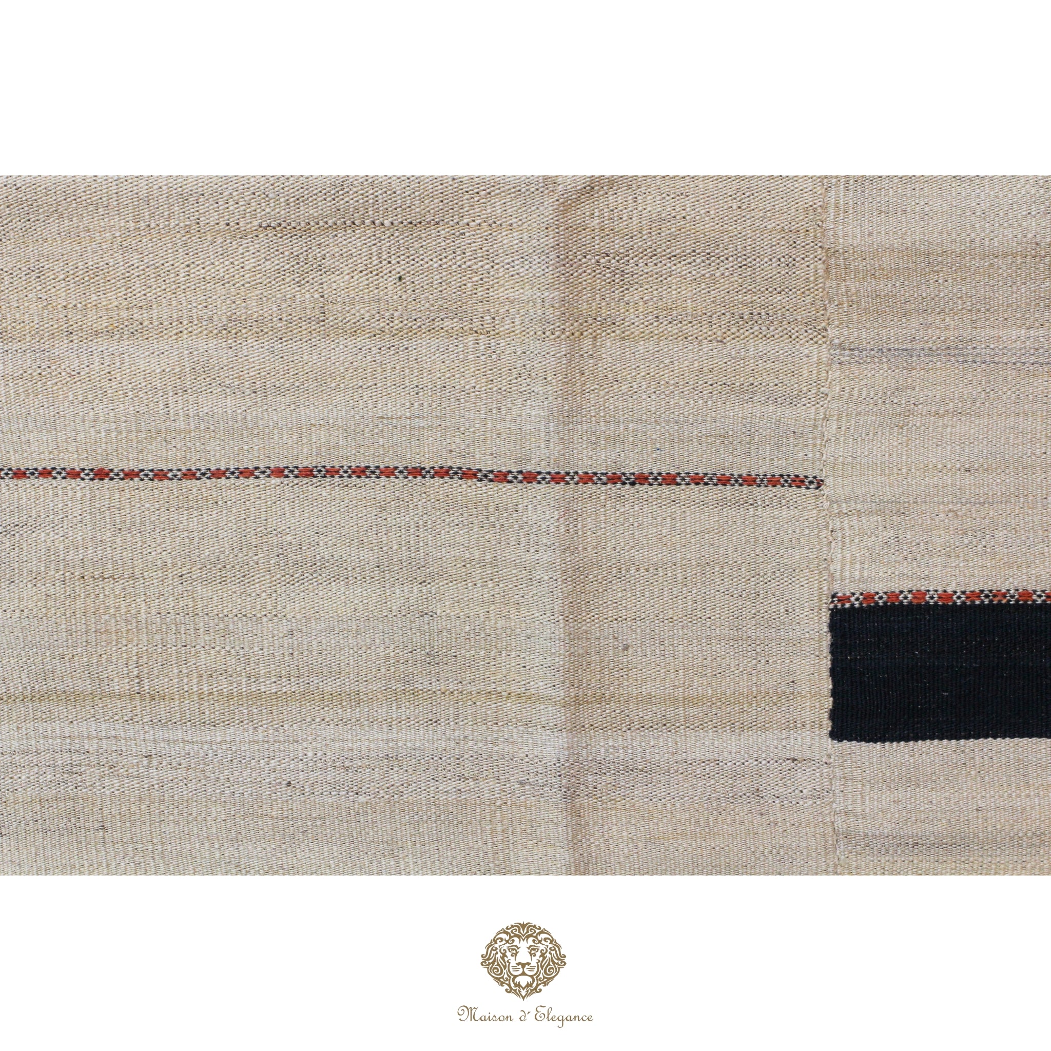 Kilim Persa Exclusivo Lana 201x273 cm | Diseño Contemporáneo Teñido Natural
