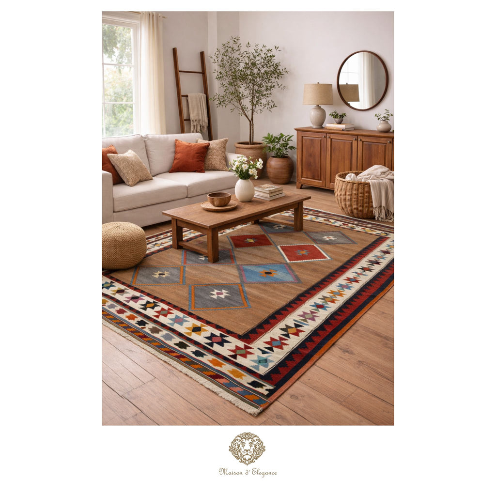 perser kilim antique qashqai