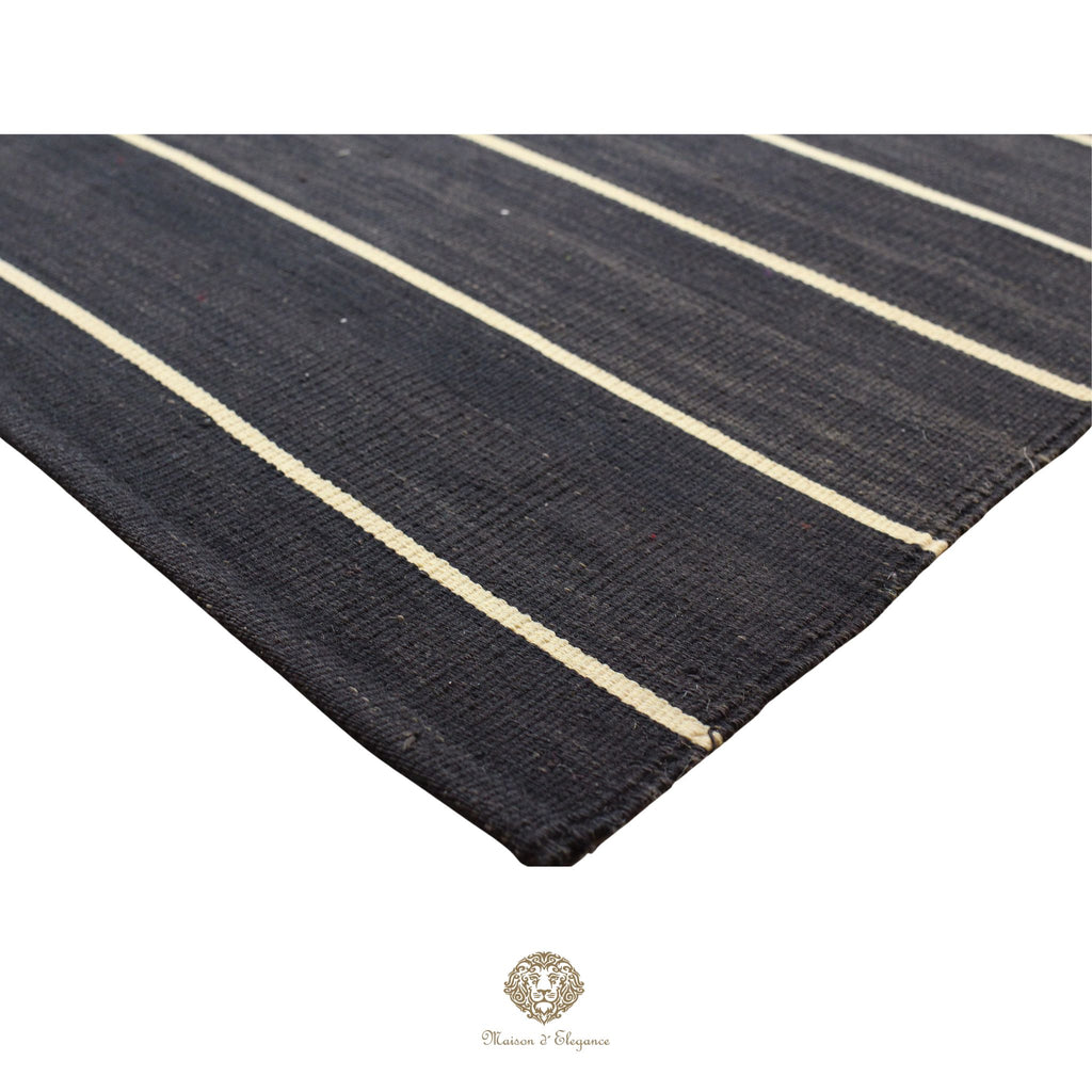 Alfombra Kilim Persa Lana Moderna Tejido Plano 217x300 cm