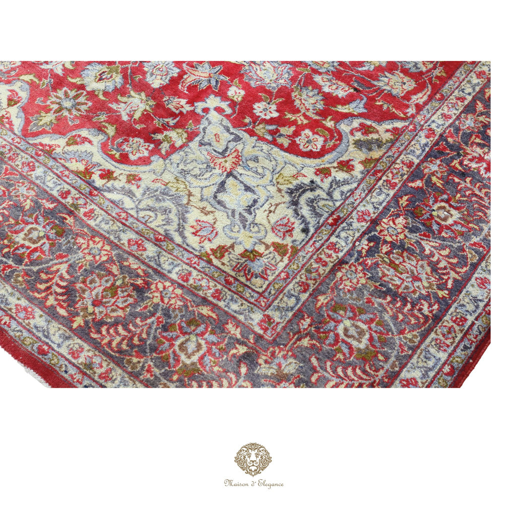 Alfombra Persa Najafabad Lana | Floral Medallón Design  Rojo 230 x 345 cm