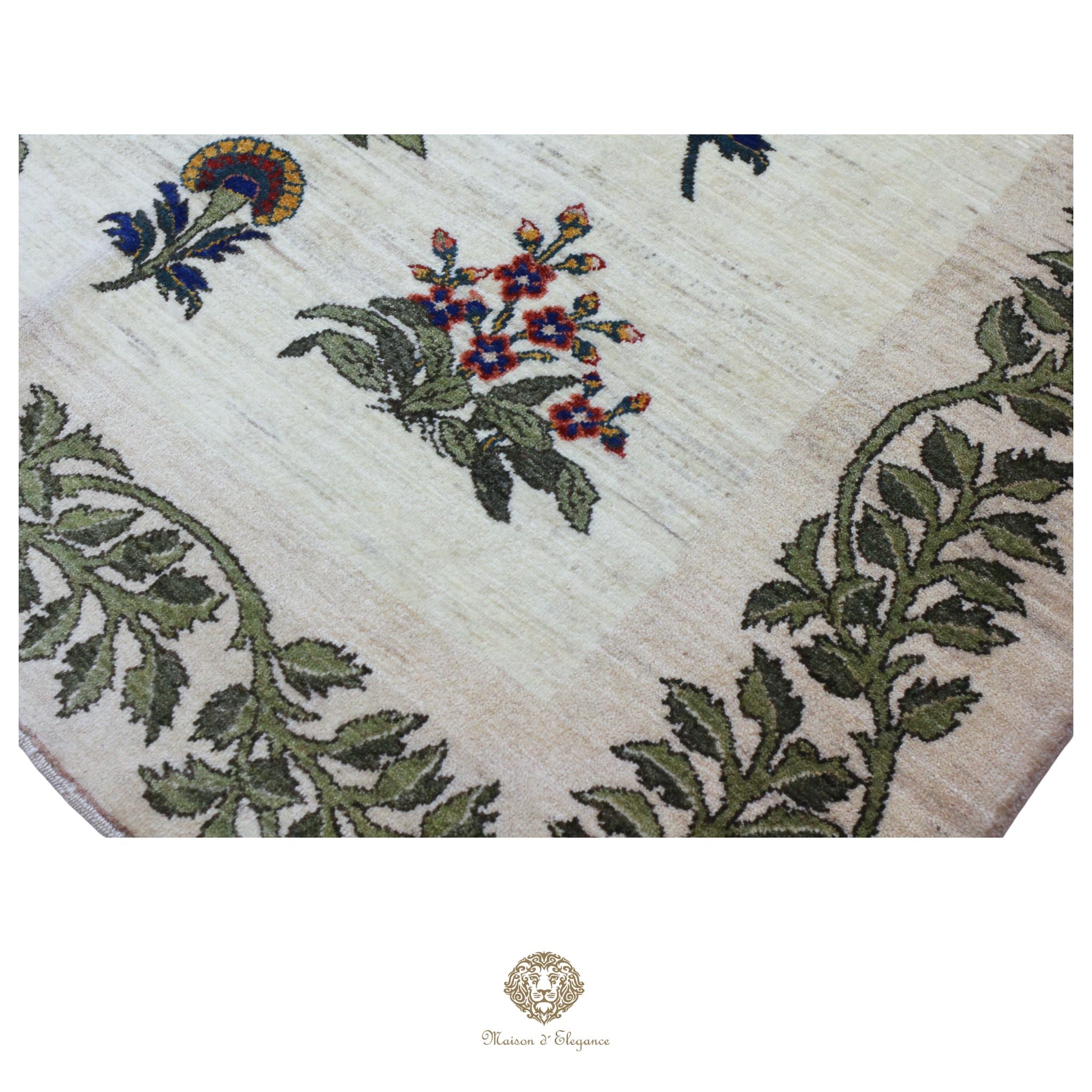 Alfombra persa Trible Fine Kashkuli con tintes naturales | Gabbeh de lana hecha a mano 156 x 197 cm