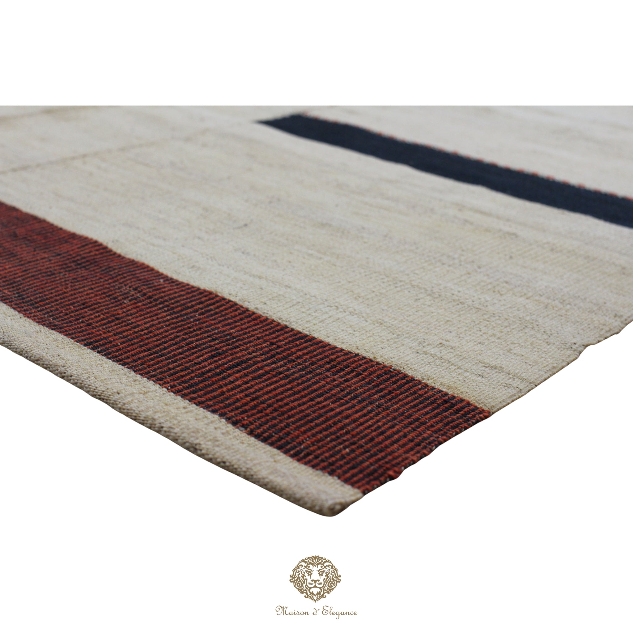 Kilim Persa Exclusivo Lana 201x273 cm | Diseño Contemporáneo Teñido Natural