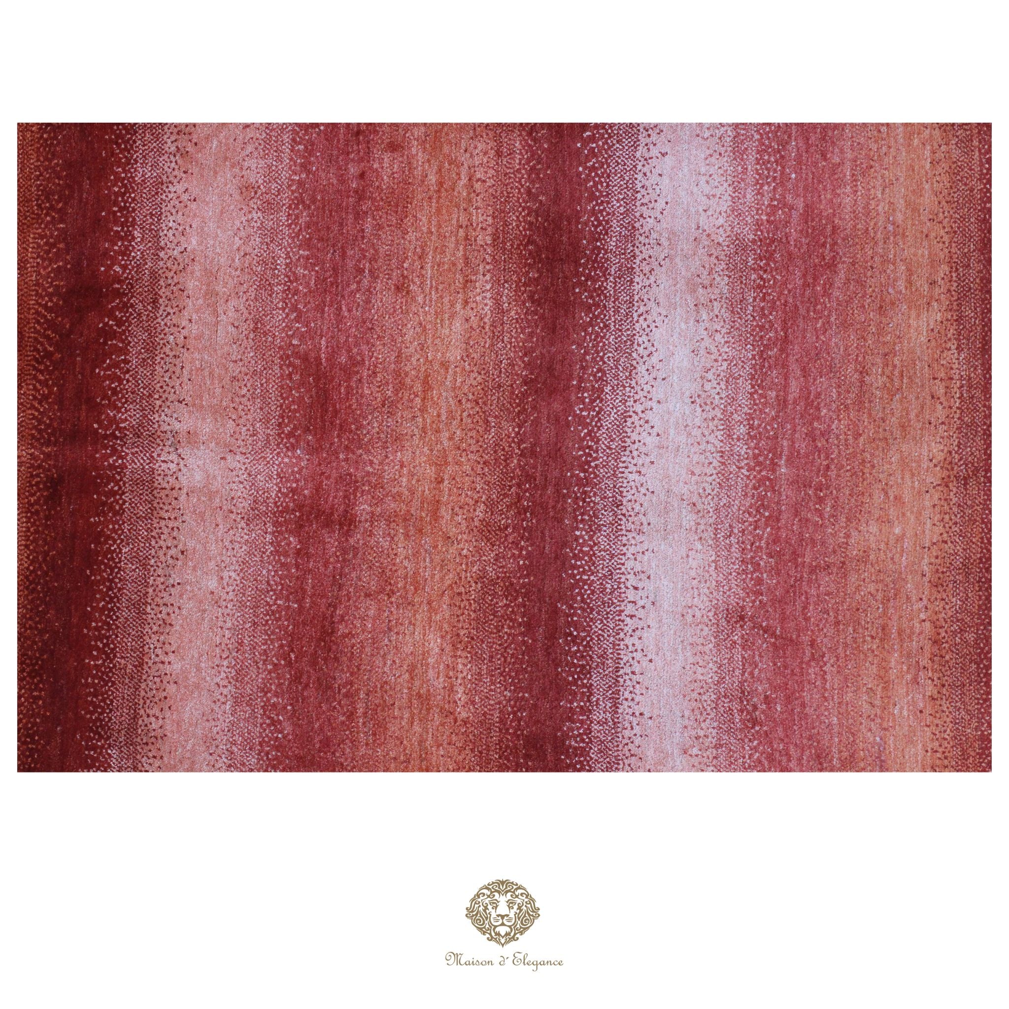Alfombra persa Kashkuli rojo tribal naturale color | Gabbeh de lana hecha a mano 129 x 180 cm