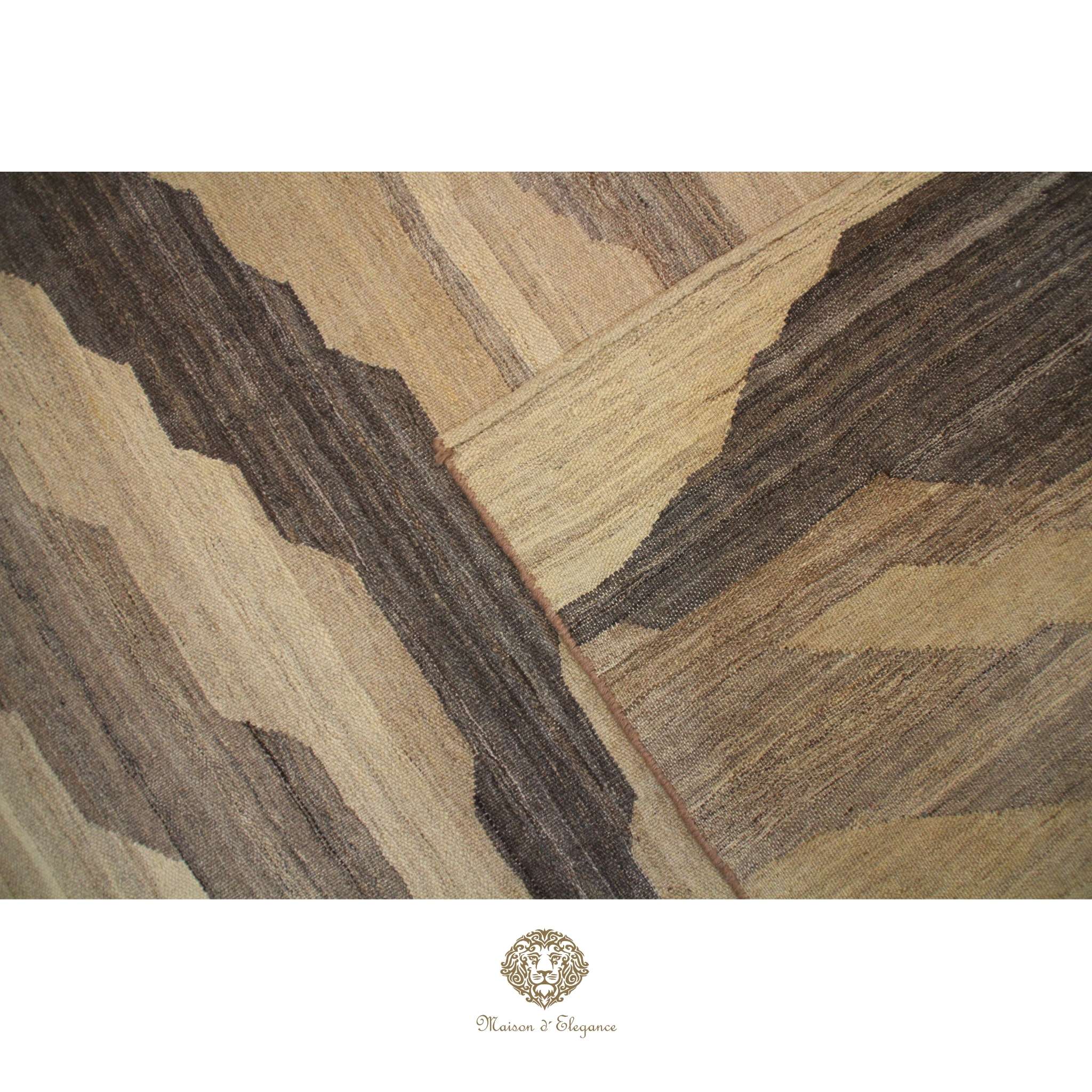 Wooden flooring with a herringbone pattern on a white background