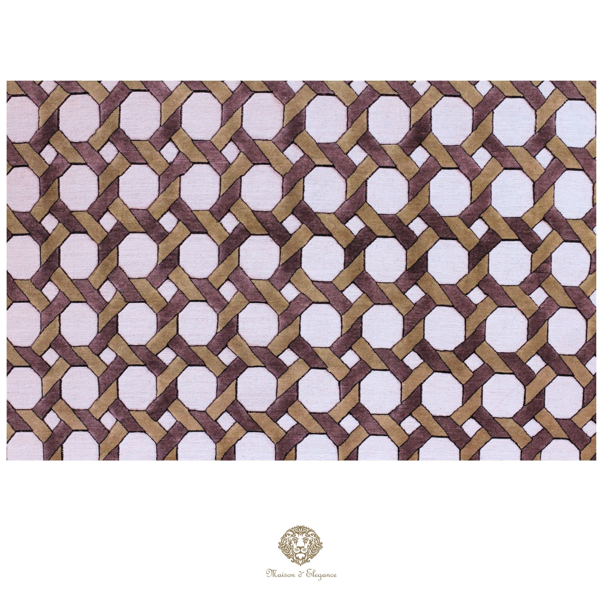 Alfombra persa Trible Fine Kashkuli con tintes naturales | Loribaft de lana hecha a mano 174 x 242 cm