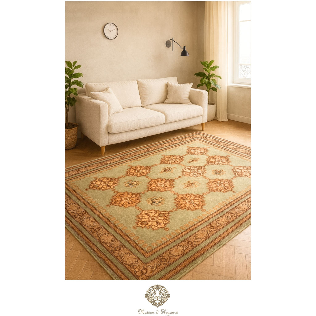 Alfombra Moderna Lana Premium Colores Fríos | 244 X 156 cm