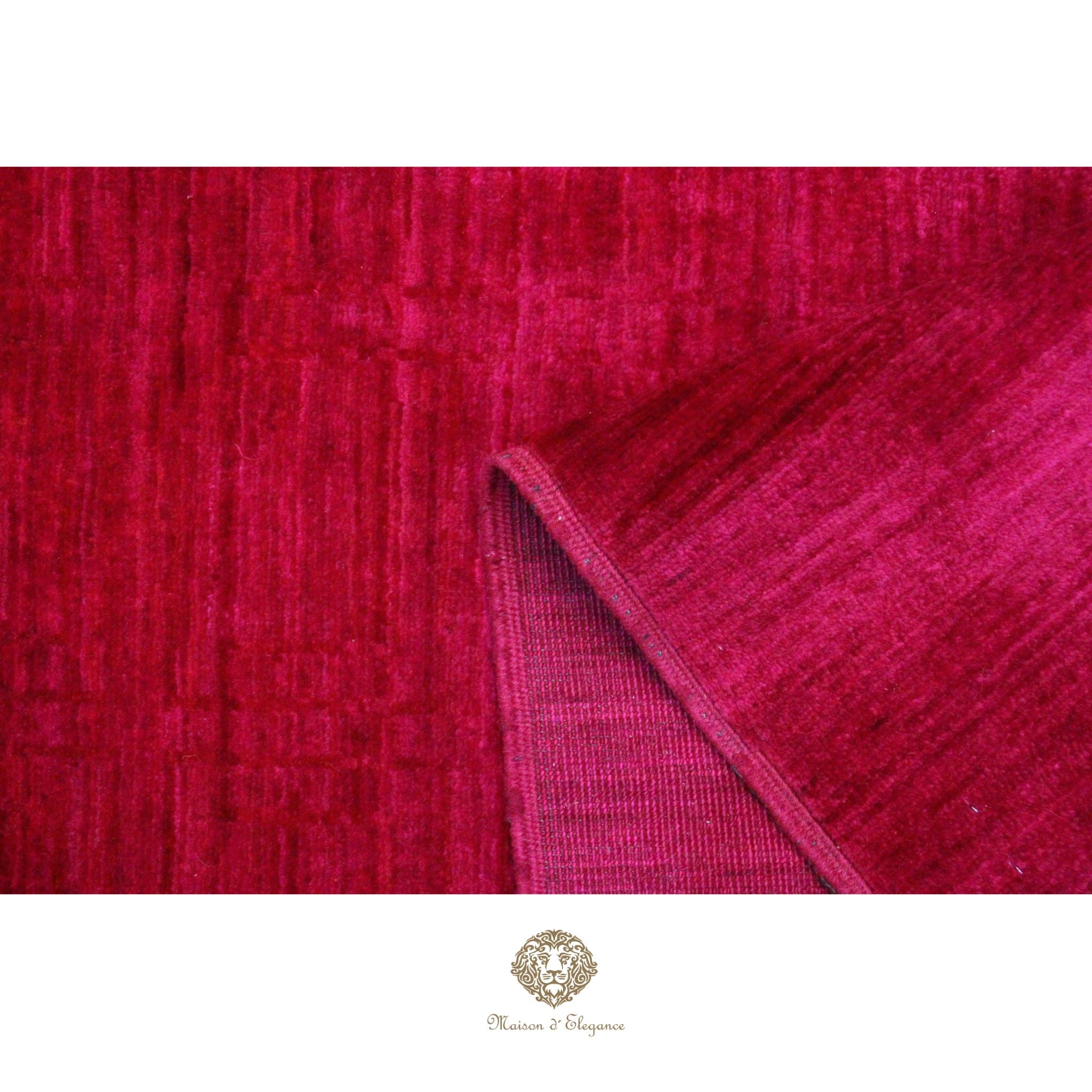 : Alfombra Darya Refreshed Lisa Fucsia Lana 240 x 220 cm