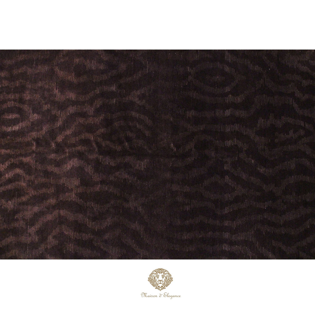 Alfombra Moderna Oscura Lana - Hecha a Mano 207 x 142 cm