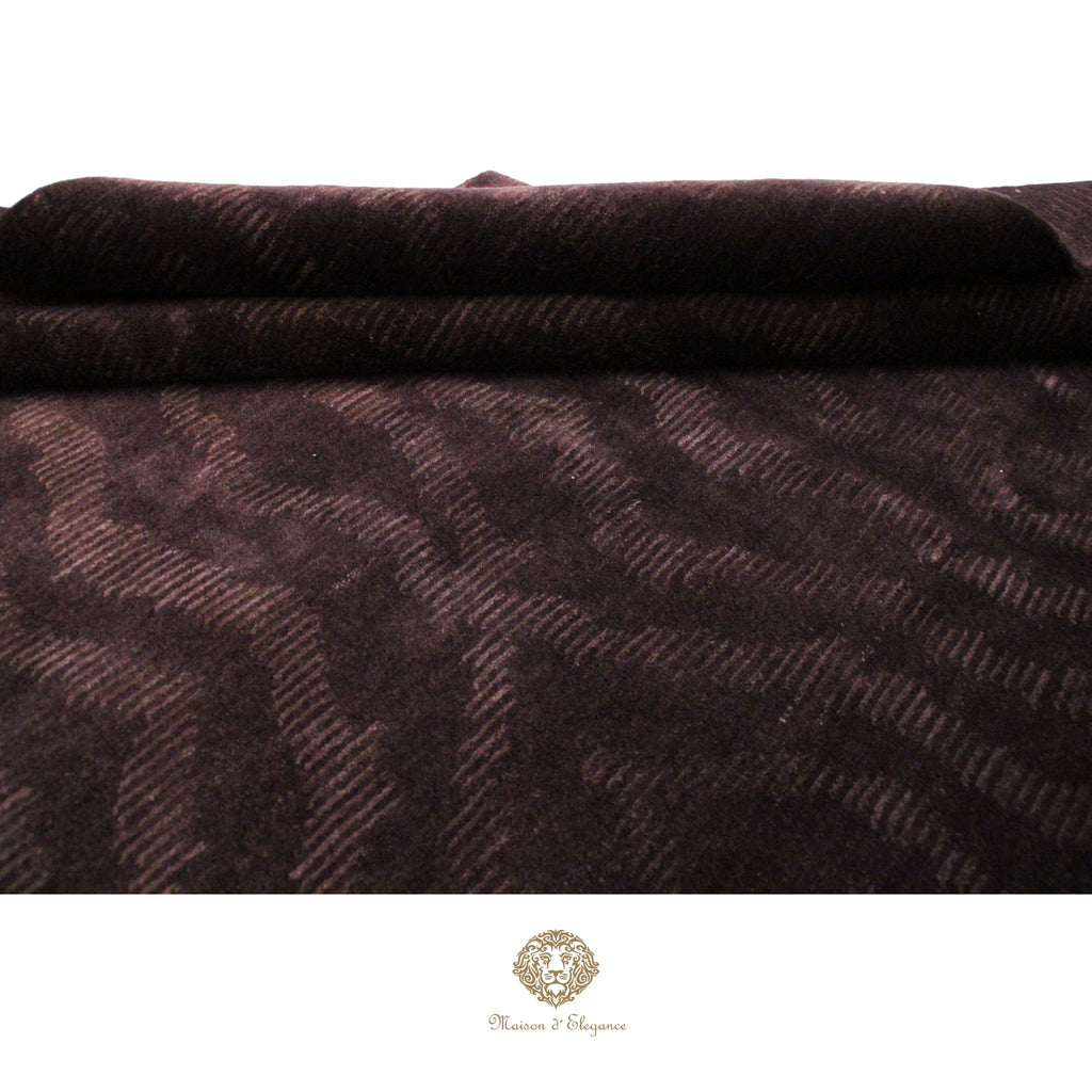 Alfombra Moderna Oscura Lana - Hecha a Mano 207 x 142 cm