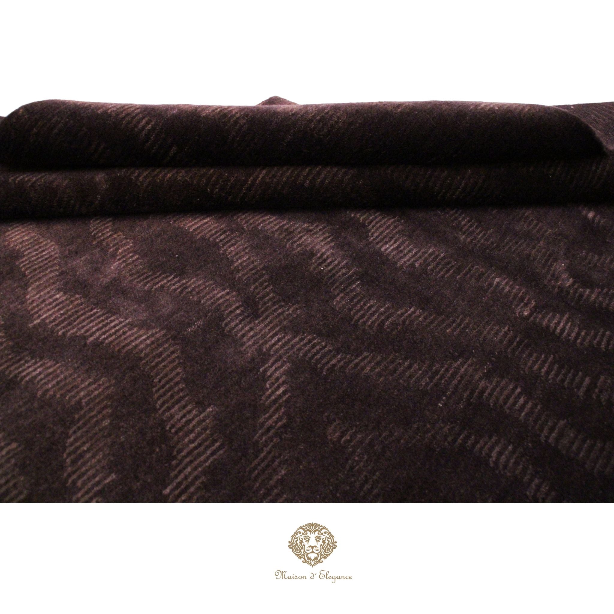 Alfombra Moderna Oscura Lana - Hecha a Mano 207 x 142 cm