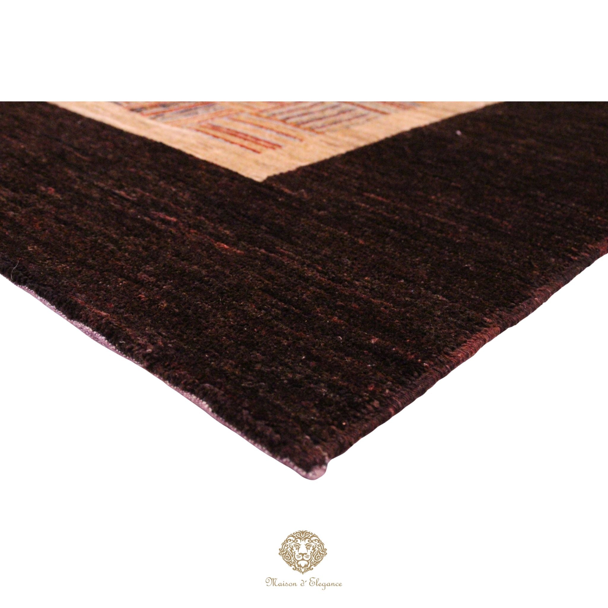 Alfombra Ziegler Lana Diseño Geométrico a rayas 202 x 152 cm