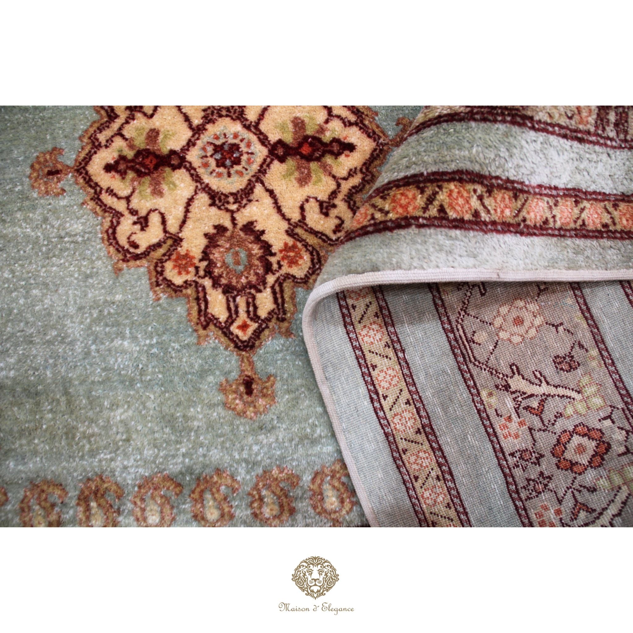 Alfombra Moderna Lana Premium Colores Fríos | 244 X 156 cm