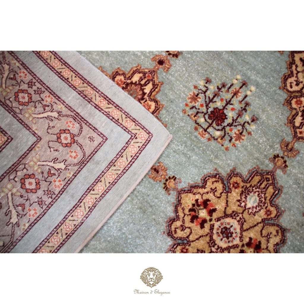 Alfombra Moderna Lana Premium Colores Fríos | 244 X 156 cm