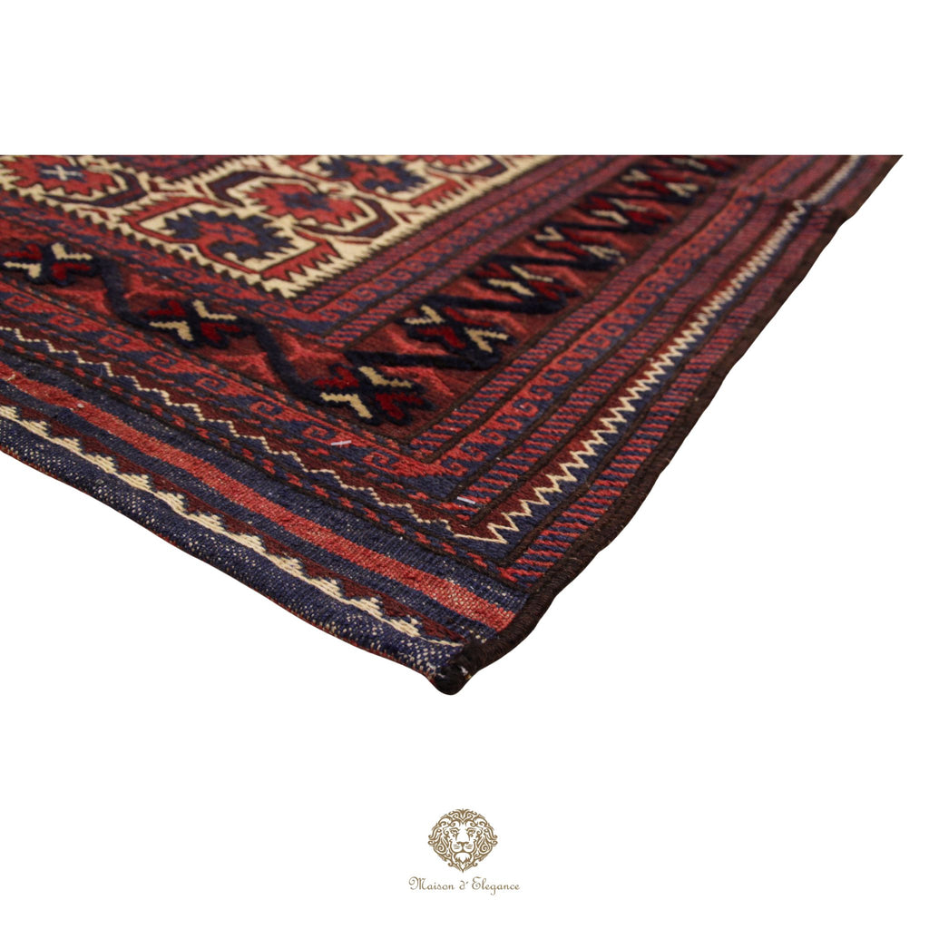 Alfombra Soumak Artesanal Lana/ Tintes Vegetales 260 x 200 cm