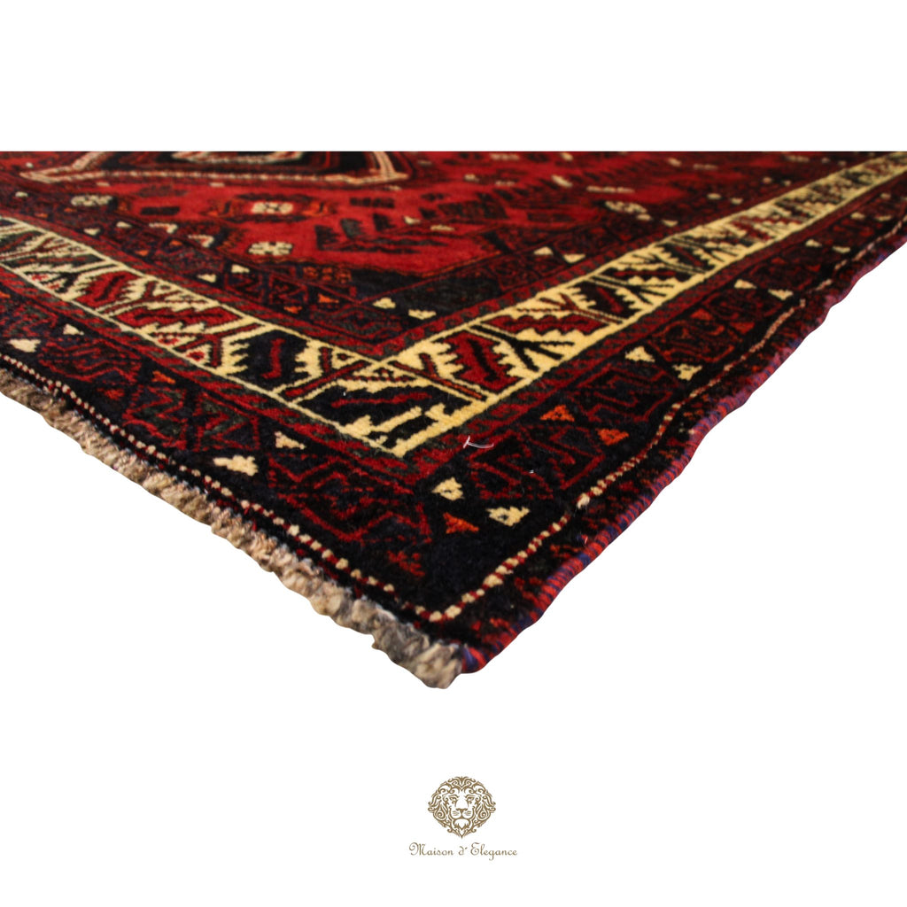 Alfombra Shiraz Geométrica de Lana - Colores Vibrantes 276 x 203 cm