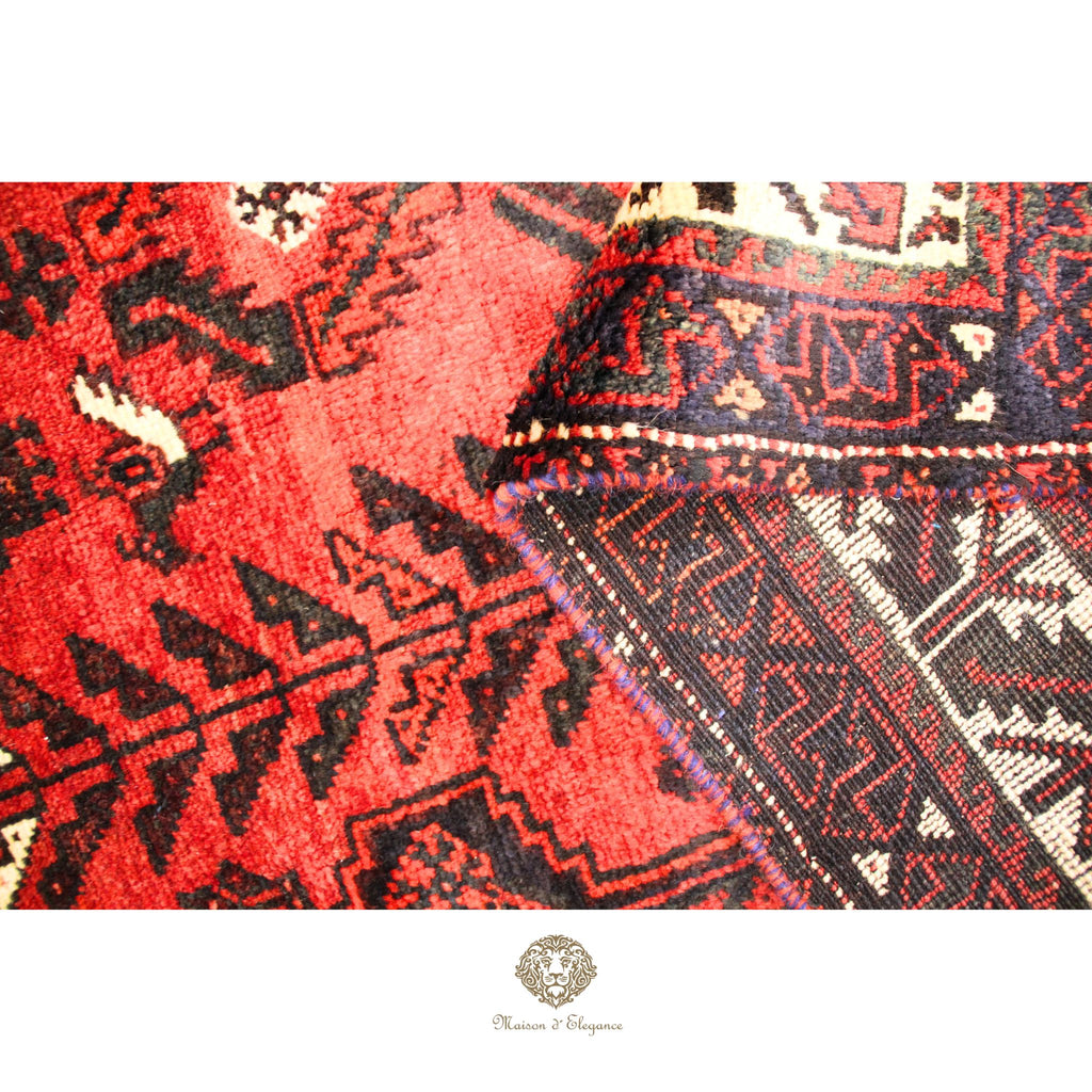 Alfombra Shiraz Geométrica de Lana - Colores Vibrantes 276 x 203 cm