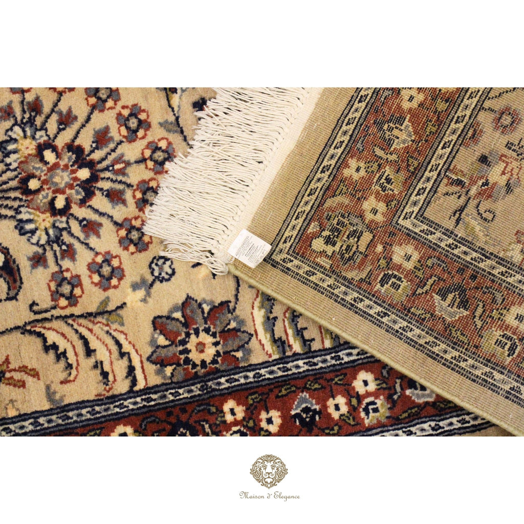 Caminero Oriental Tradicional Lana Pura - Alfombra Artesanal 404 x 75 cm