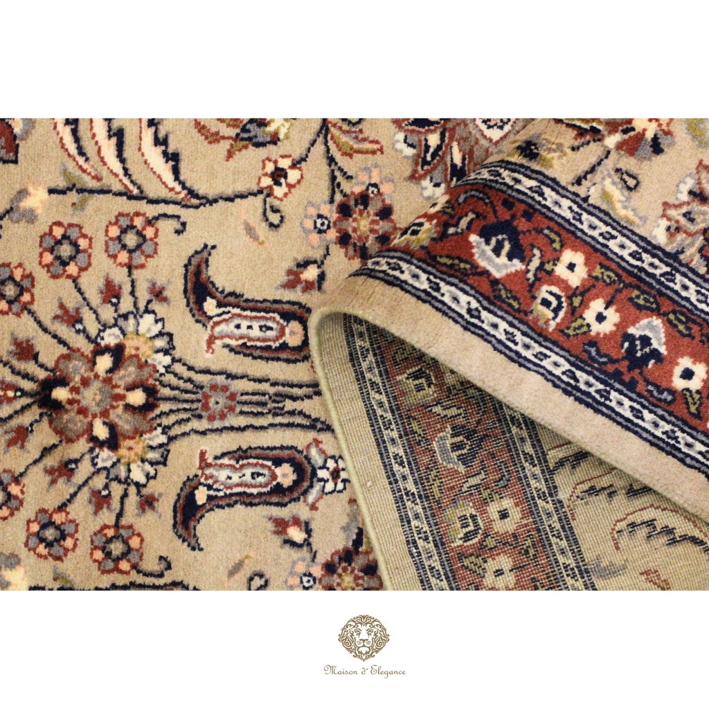 Caminero Oriental Tradicional Lana Pura - Alfombra Artesanal 404 x 75 cm