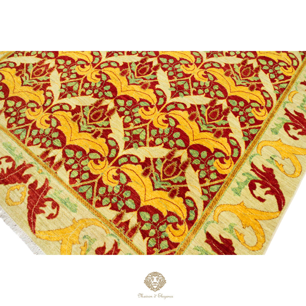 Alfombra Suzani Moderna Lana - Hecha a Mano 265 x 183 cm