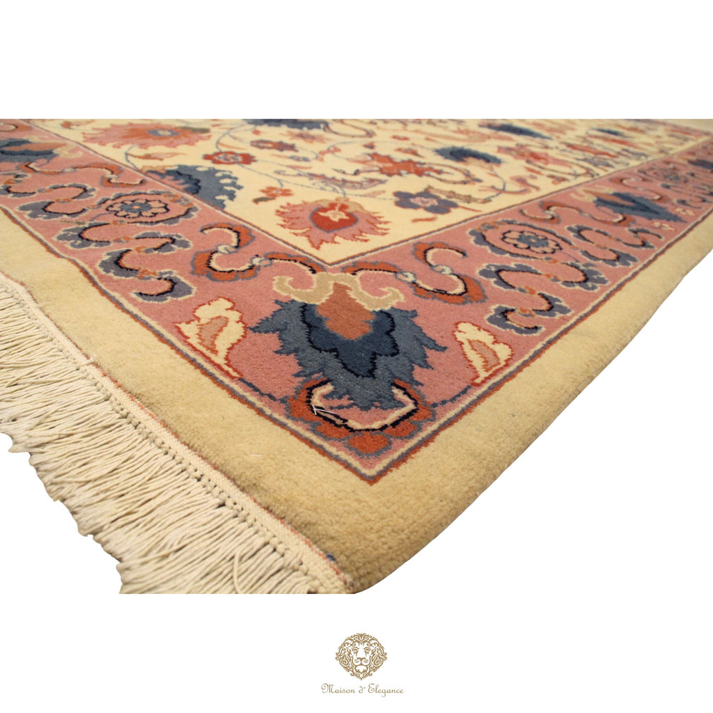 Alfombra Tradicional Lana All Over Colores Pasteles - Diseño Artesanal 280 x 179 cm