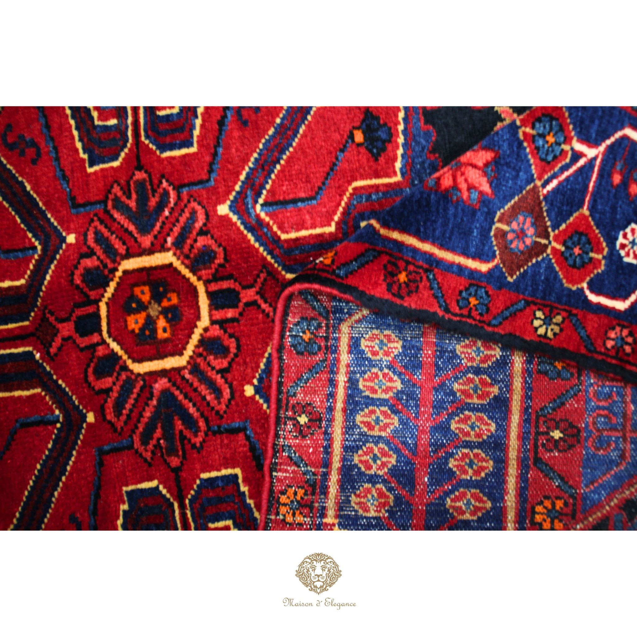 Alfombra Artesanal Lana Natural Tintes Vegetales 262 x 156 cm