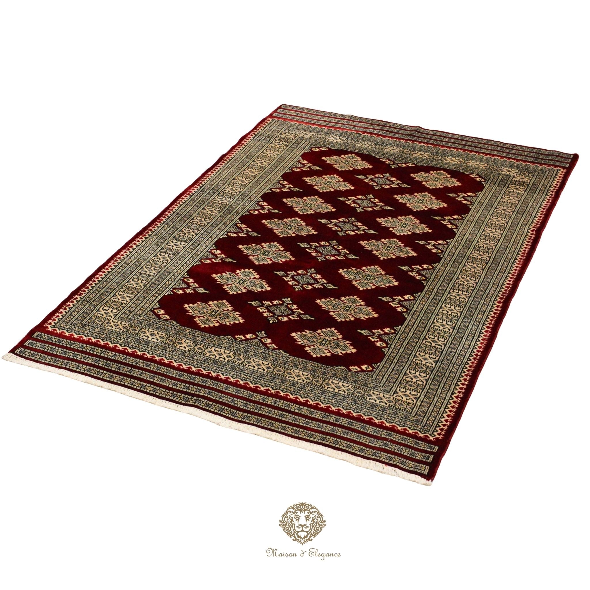 Alfombra Jaldar Lana Color Intenso Persa Tradicional 200 x 138 cm