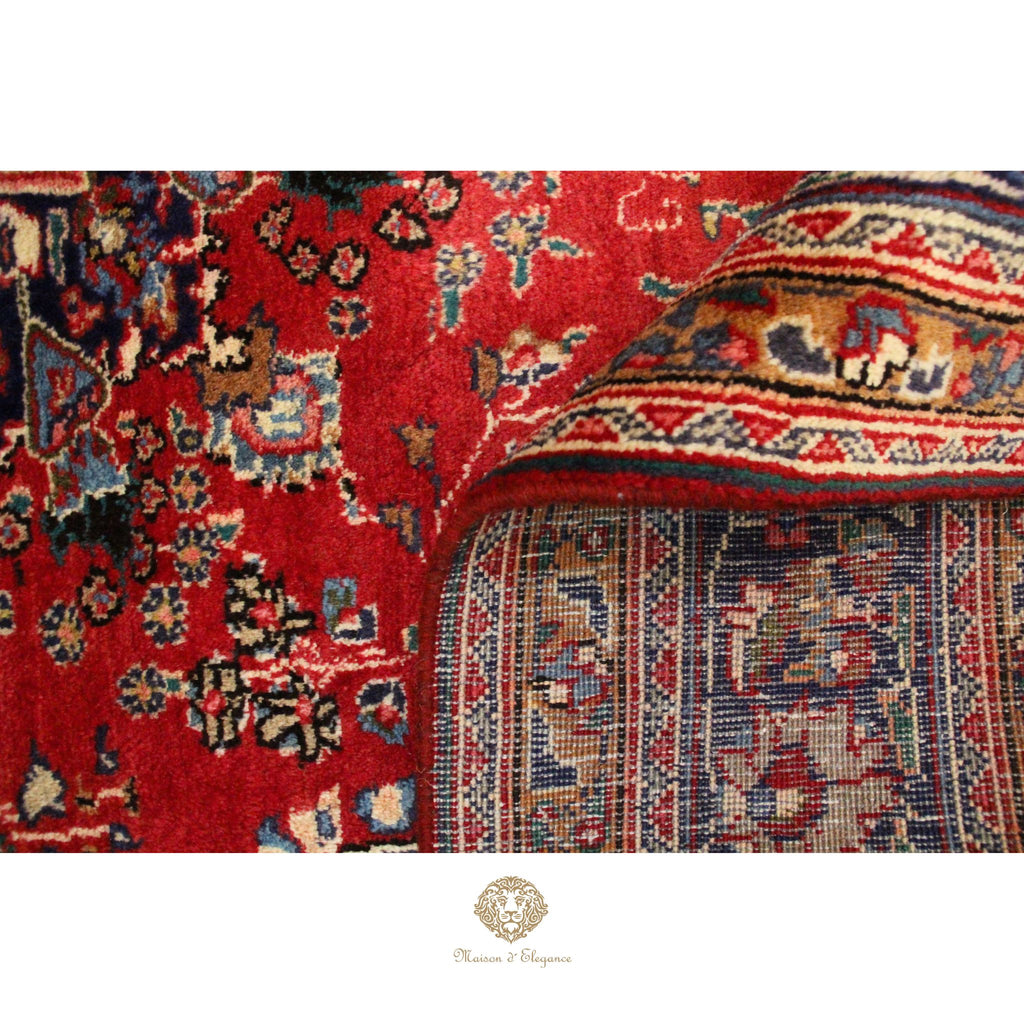 Alfombra Tradicional Lana Medallón Central Hecha a Mano 300 x 198 cm