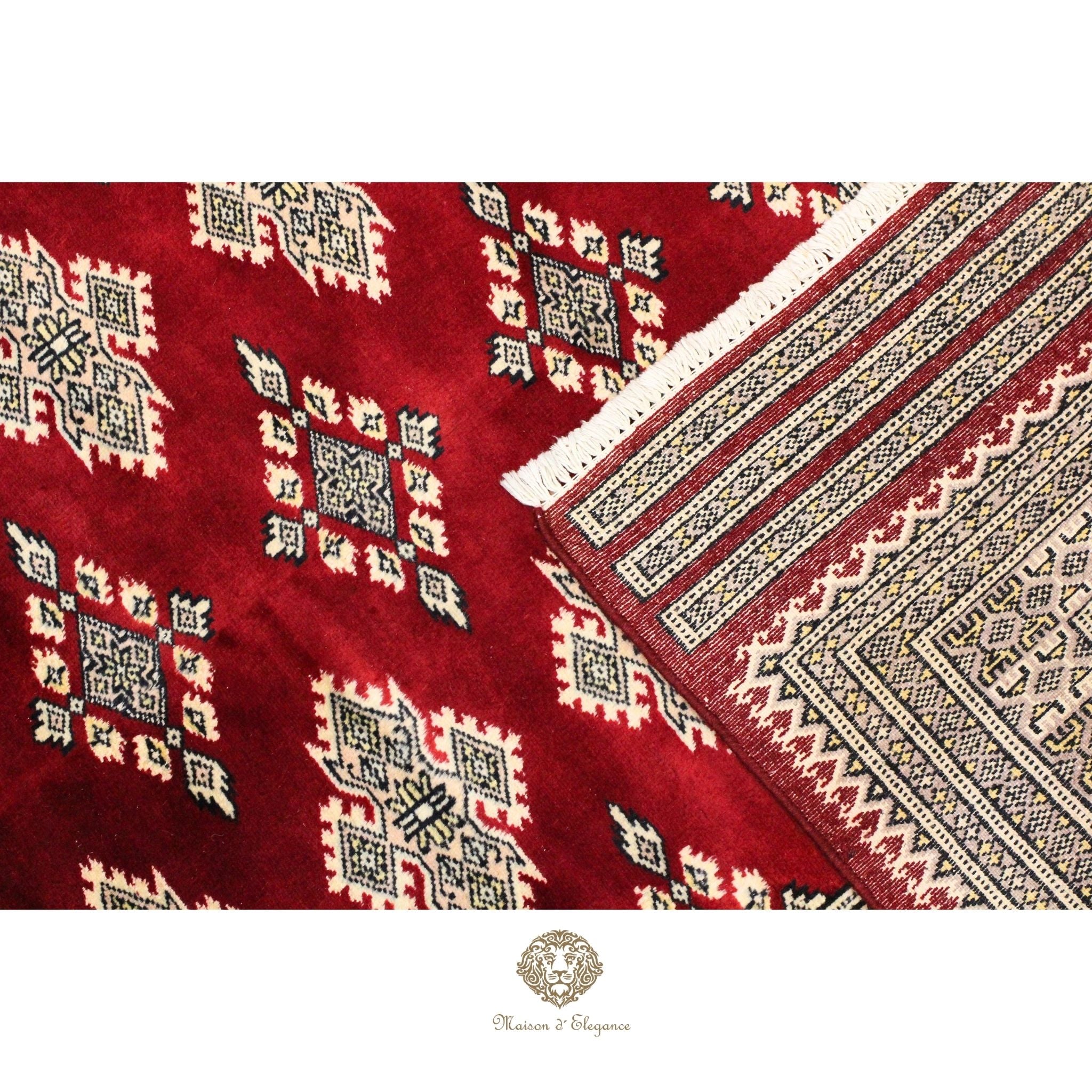 Alfombra Jaldar Lana Color Intenso Persa Tradicional 200 x 138 cm