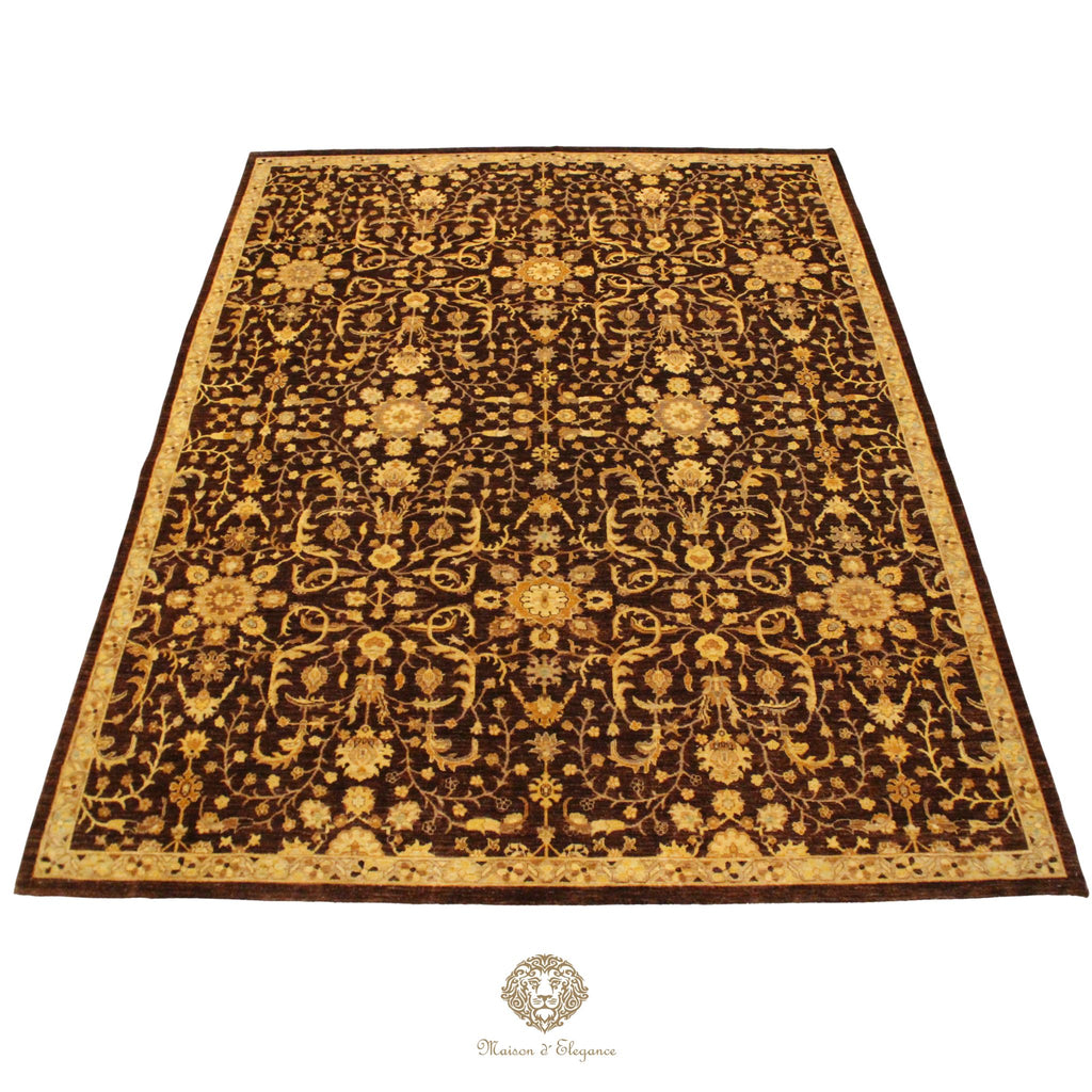 Alfombra Ziegler Lana Tinte Vegetal Tonos Tierra 280 x 236 cm